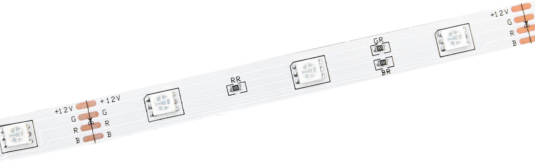 Лента светодиодная 3м LSR-5050RGB30 7,2Вт/м 12В RGB IP20 30LED/м