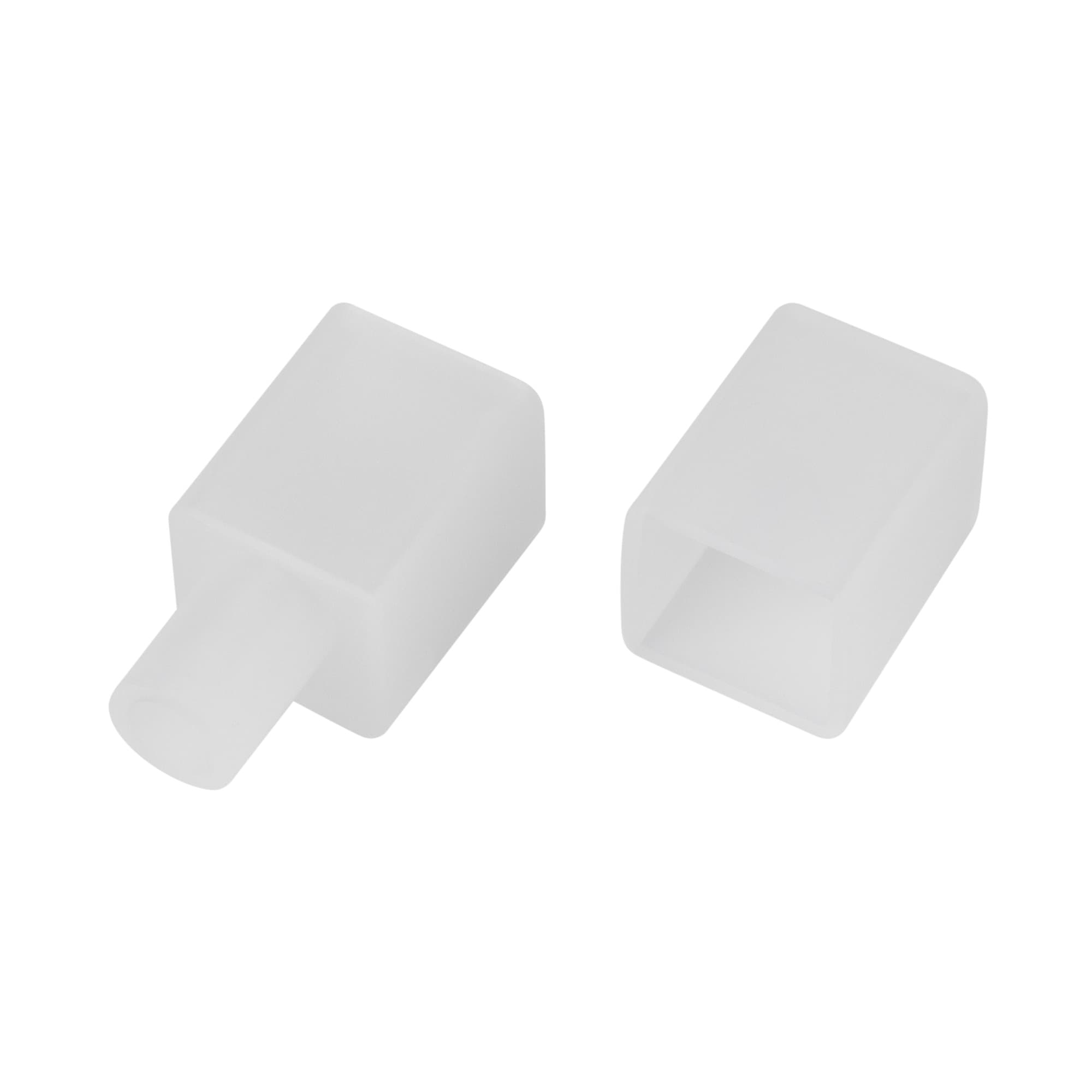 Заглушка MOONLIGHT-CAP-10x10mm-TOP-S-SET, силикон