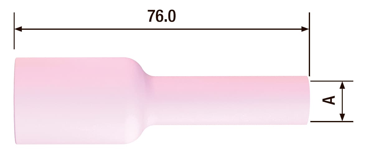 Сопло керамическое для газовой линзы №7L ф11 FB TIG 17-18-26 (2 шт.)