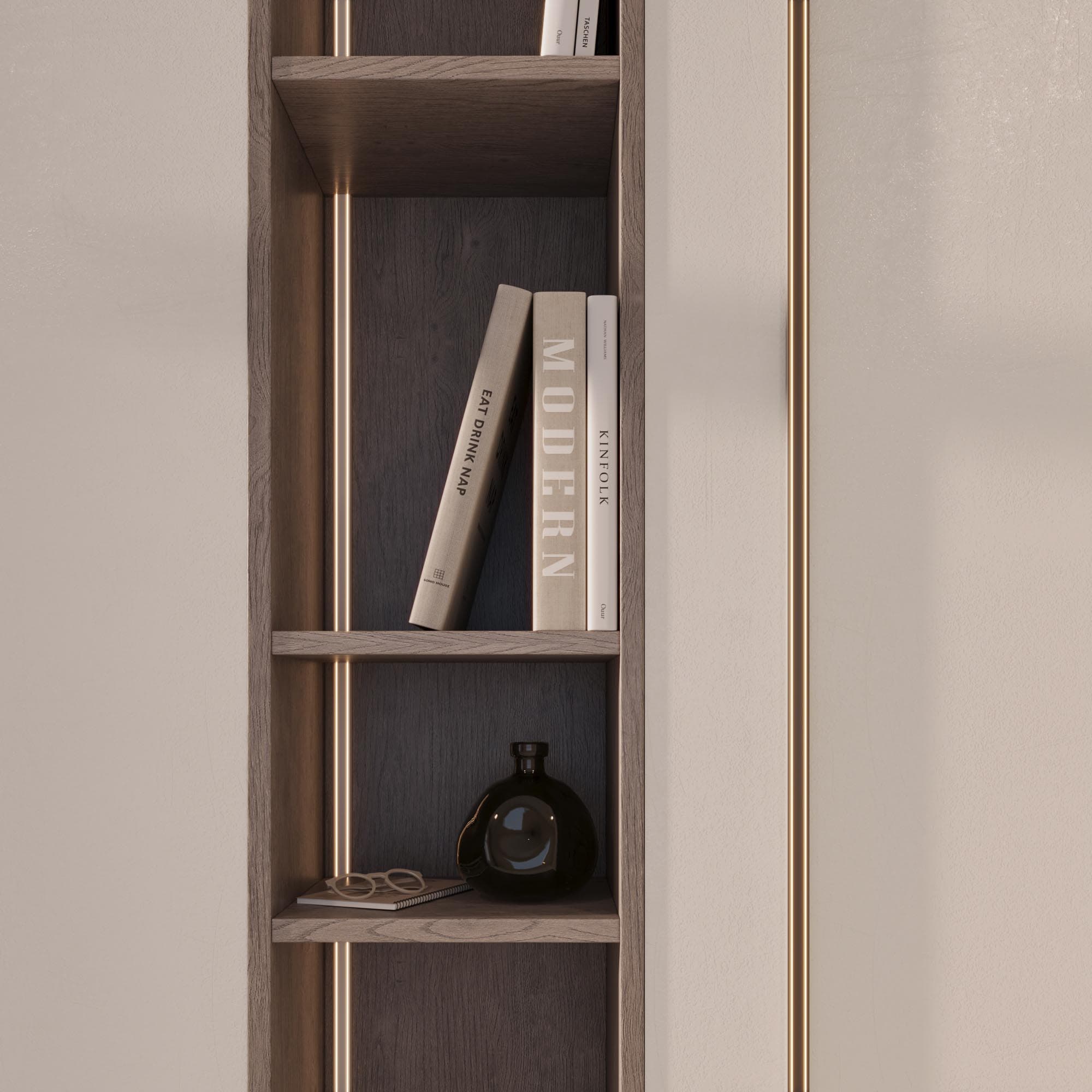 Экран LINE-2000 NARROW WHITE Пластик