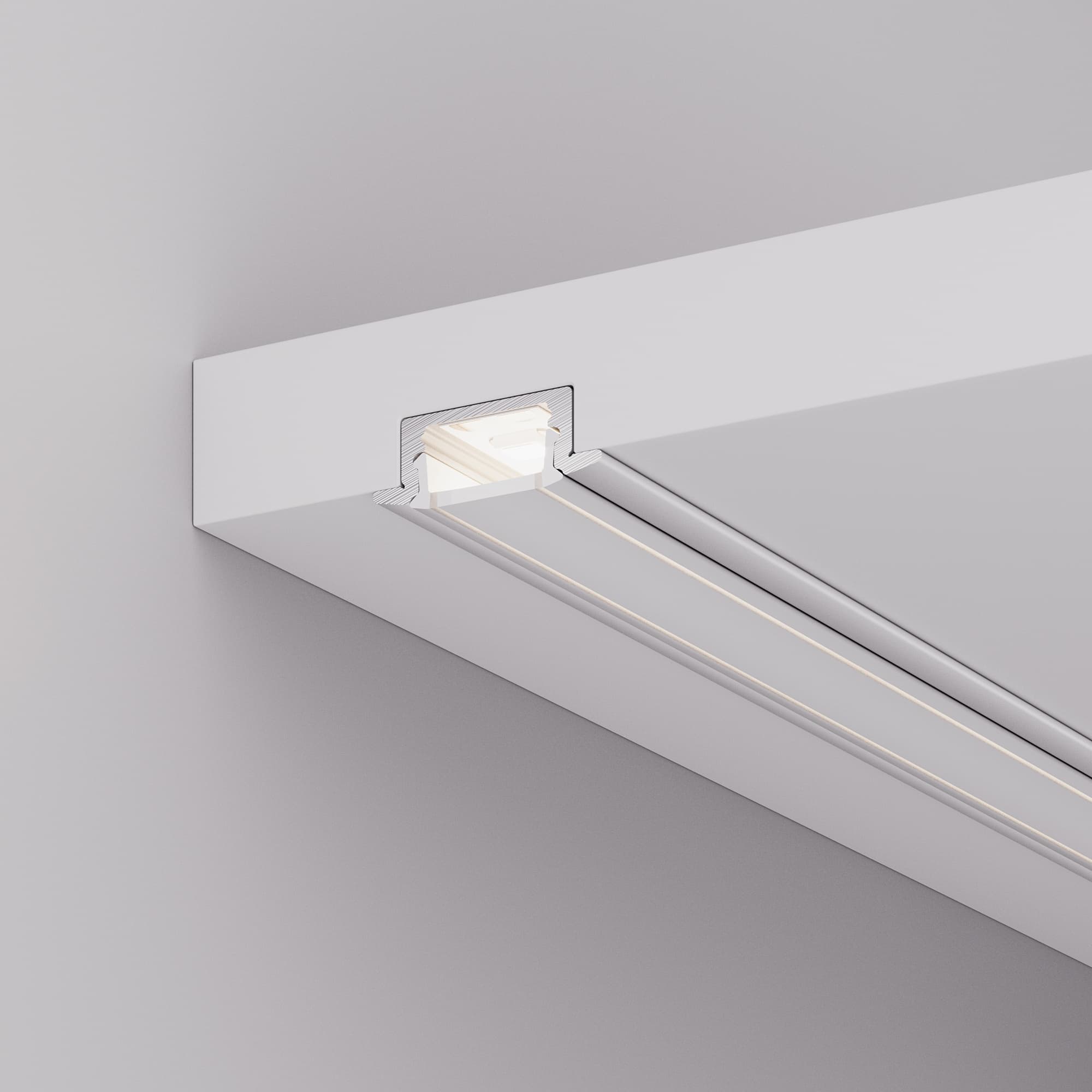Экран LINE-2000 NARROW WHITE Пластик