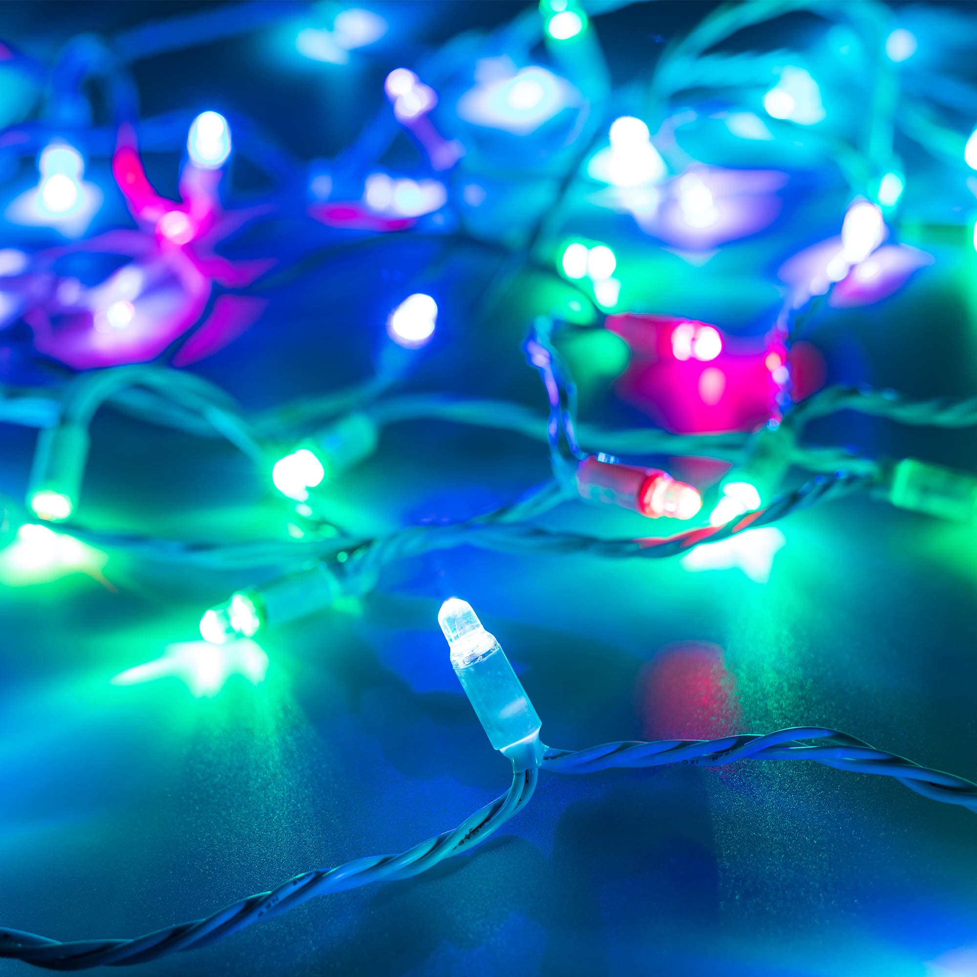 Гирлянда светодиодная декоративная ARD-STRING-CLASSIC-9000-WHITE-60LED-LIVE RGB-SPI 12V, 40W ARDCL, IP65