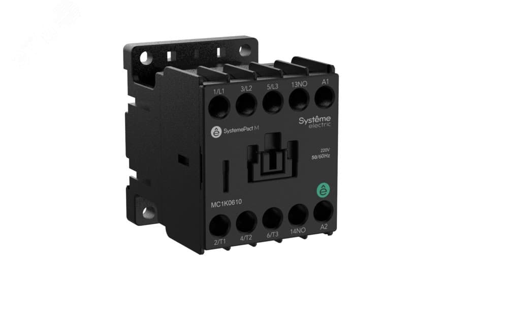 Контактор MC1K 4P(4НО) 6A AC36V 50/60Hz