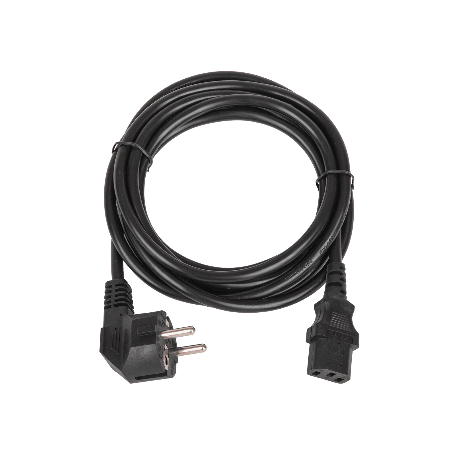 Кабель питания TLKSchuko CEE 7/7 - C13 3x0.75мм2 3 м 250В 6A черный