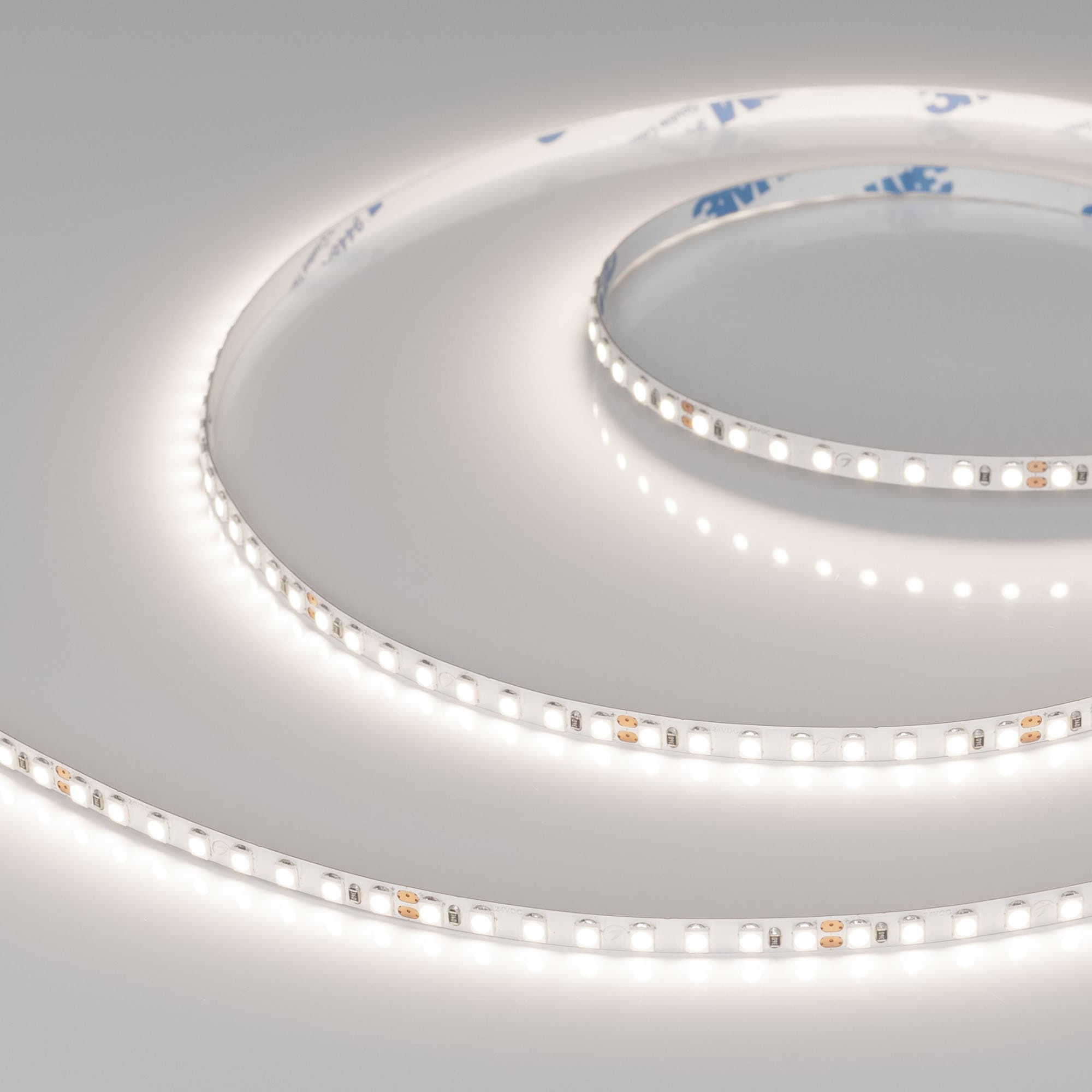 Лента светодиодная 9.6 Вт/м 24В 4000K IP20 160LED/м RT-A160-5mm SMD 2835 5 м