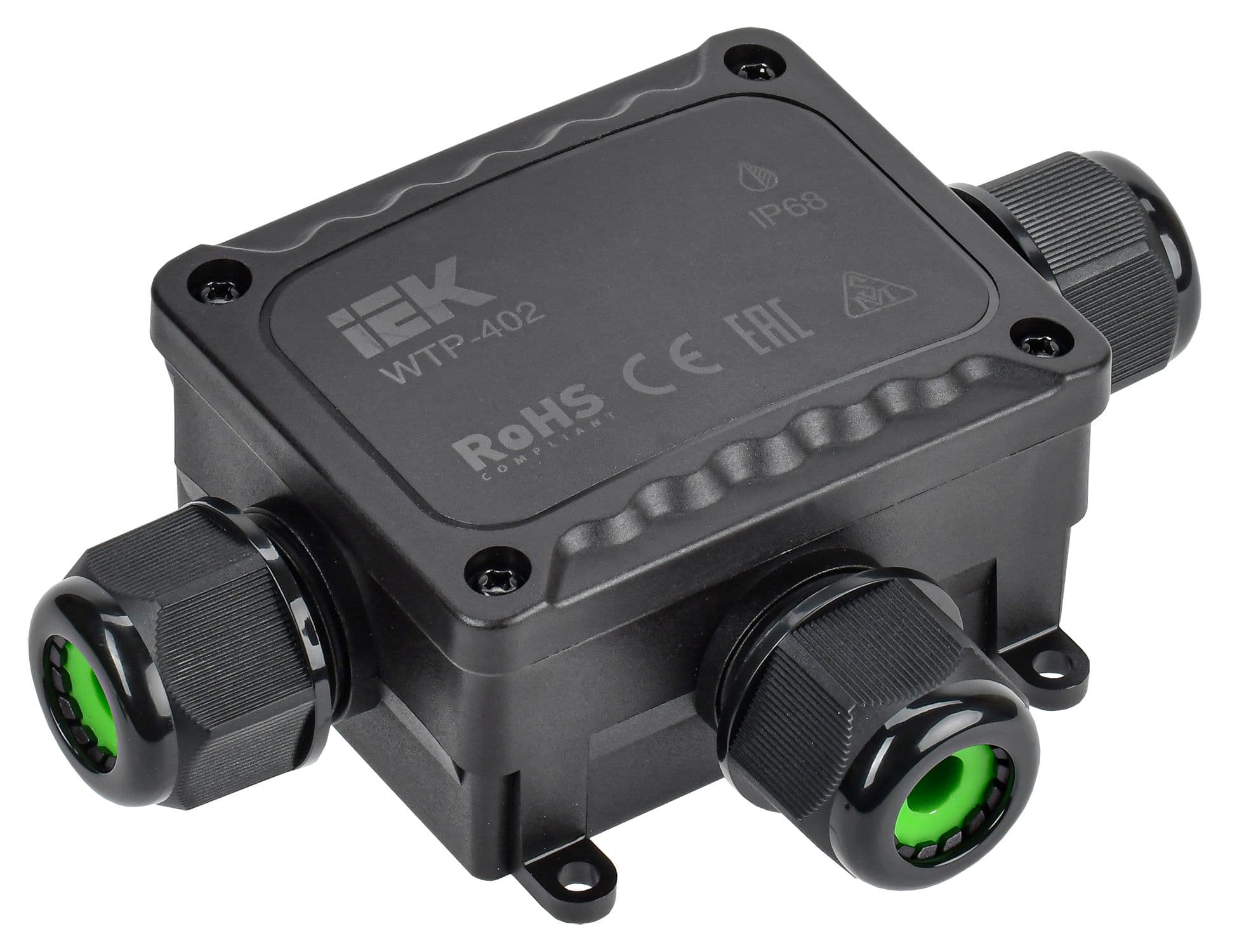 Коробка распределительная герметичная WTP-402 3 ввода IP68