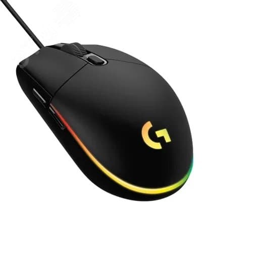 Мышь проводная G102 LightSync, 8000 dpi, USB-A, черный
