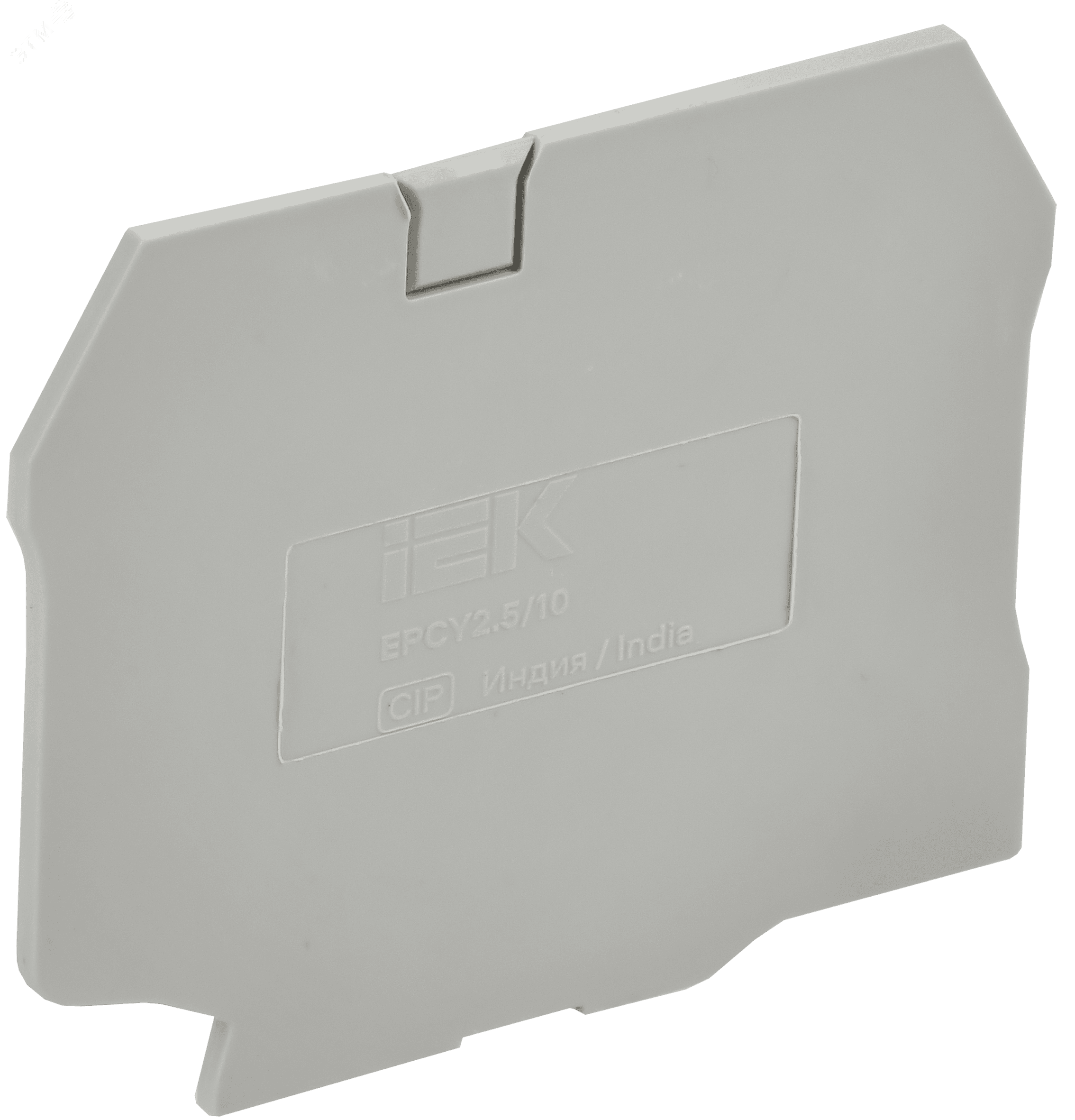 ARMAFIX Заглушка EPCY2.5/10 для колодок клеммных CY2.5-CY10 серая IEK