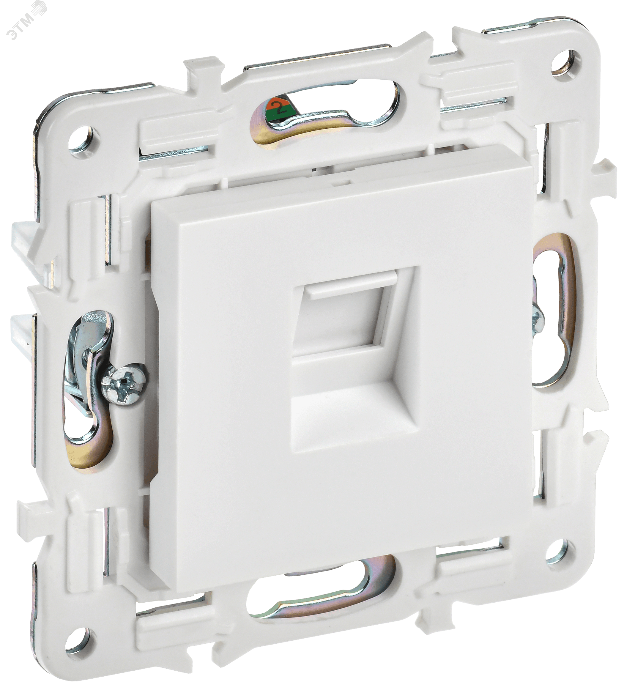 SKANDY Розетка компьютерная RJ45 кат.5E SK-K01W арктический белый IEK