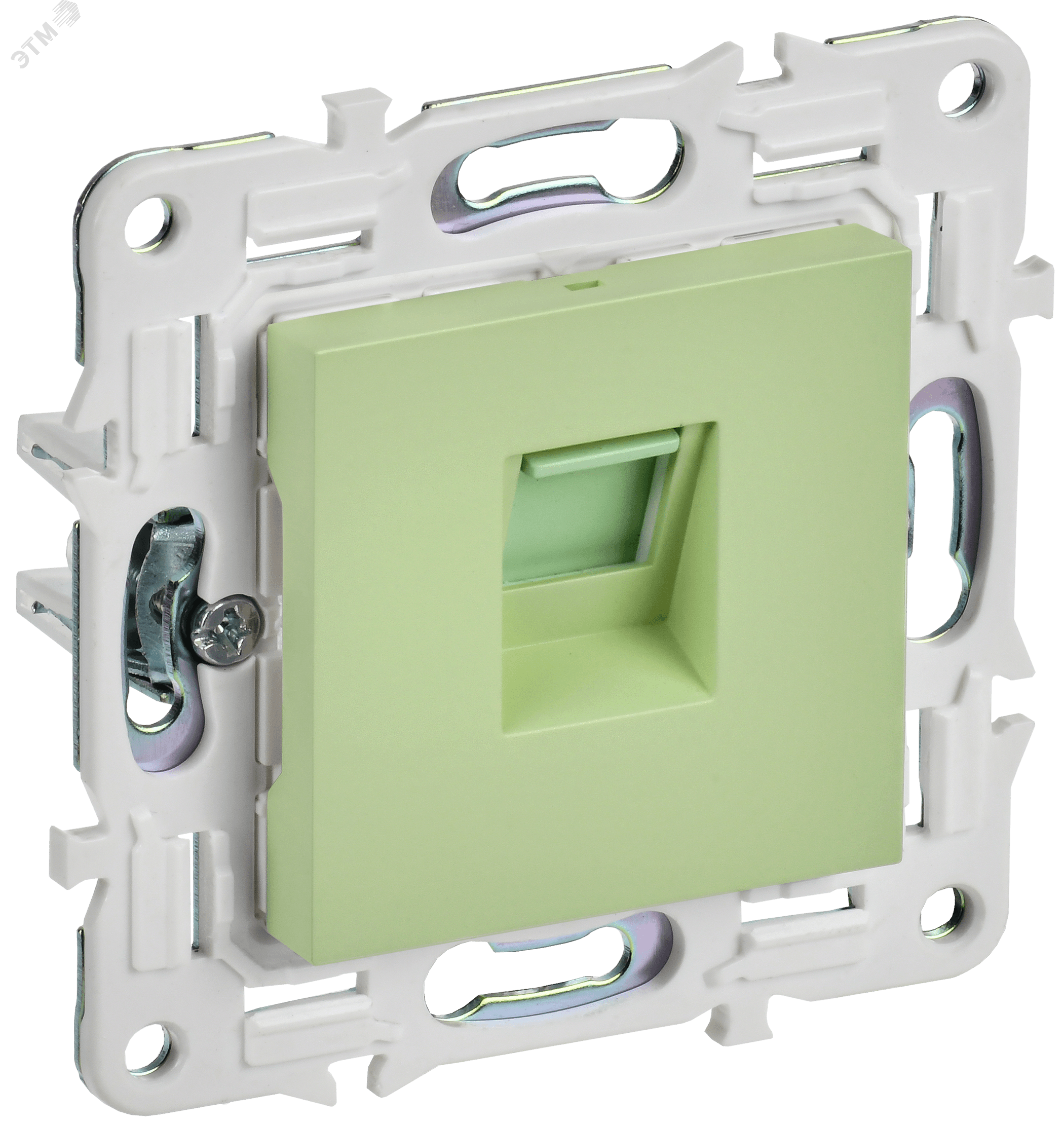 SKANDY Розетка компьютерная RJ45 кат.5E SK-K01G мятный IEK