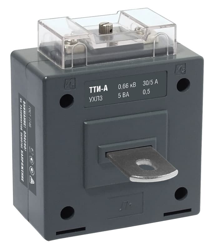 Трансформатор тока ТТИ-А 80/5А 5ВА класс 0,5 МПИ08 IEK