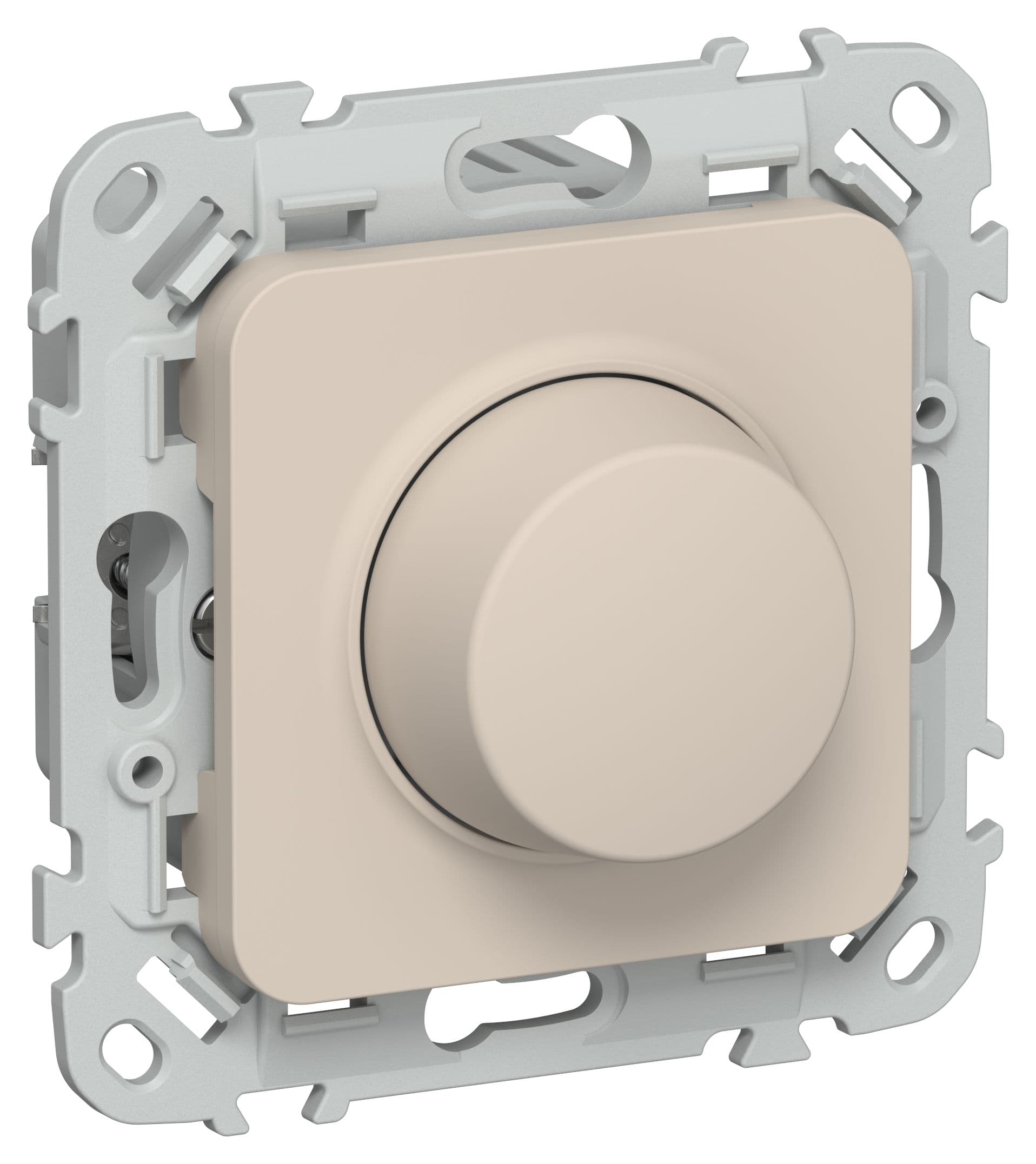FLITE Светорегулятор проходной TRIAC 550Вт СС26-5-12-ФлЛ льняной IEK