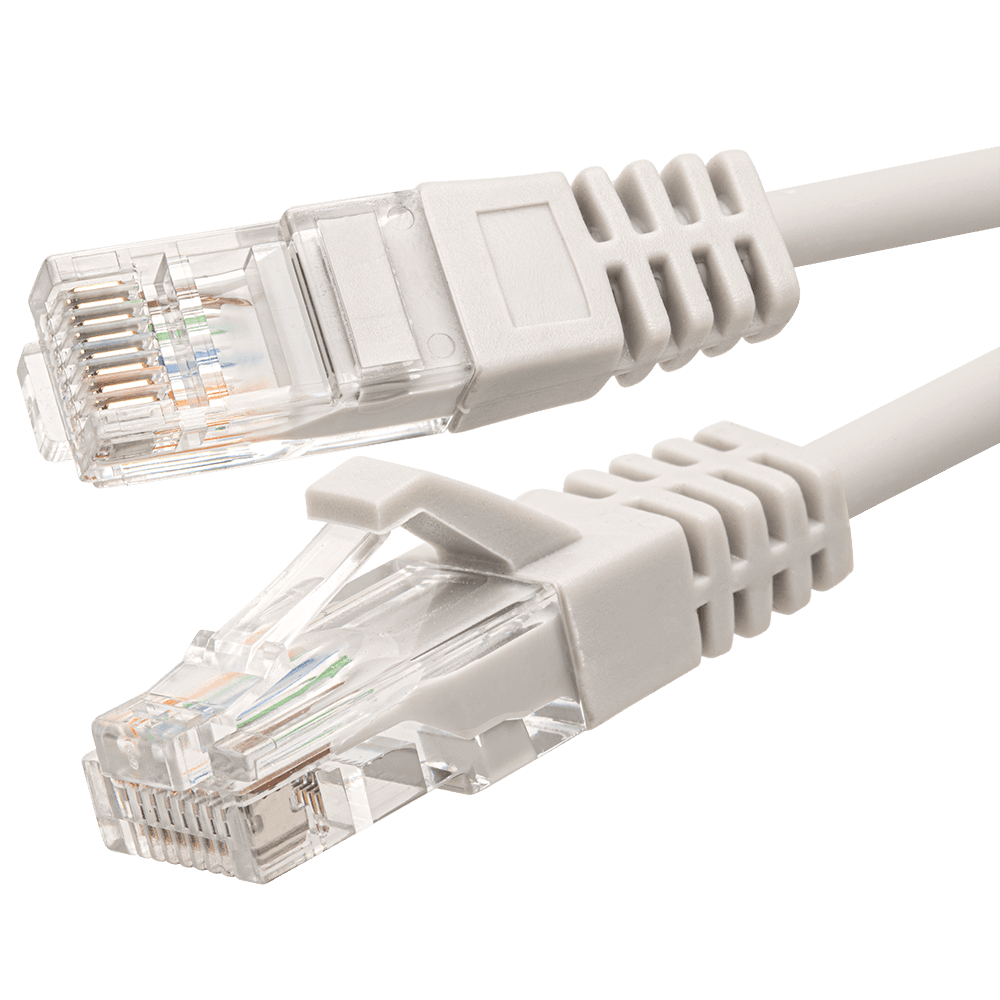 Патч-корд UTP 5e 4x2 26AWGCu LSZH серый 2м