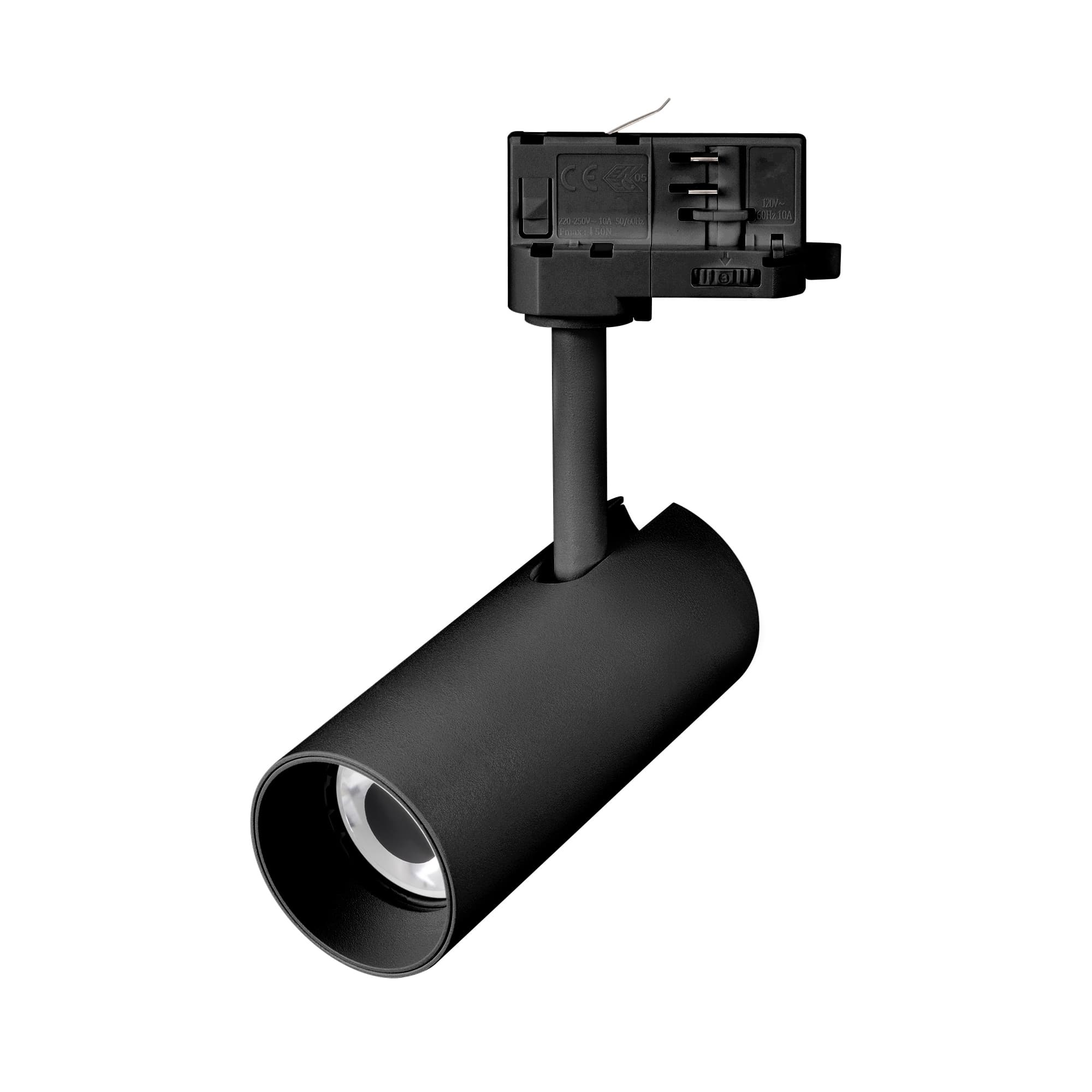 Светильник LGD-SILMA-4TR-R55-4W Warm3000 BK, 4 deg, 230V, IP20, металл, 5 лет