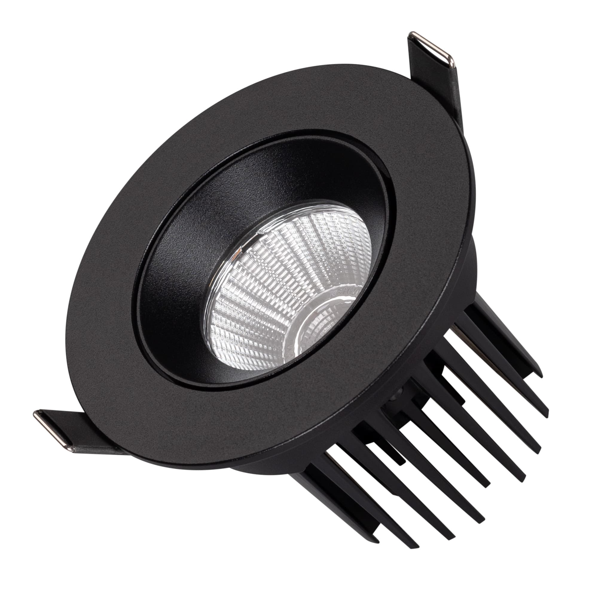 Светильник MS-ATOLL-BUILT-TURN-R94-10W Warm3000 BK 36 deg 230V IP54 металл 5 лет