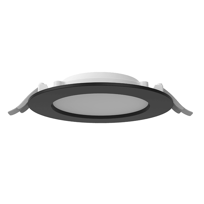 Светильник светодиодный ДВО-DL-01 Slim 20Вт 3000К 176х39 мм IP65/40 черный опал