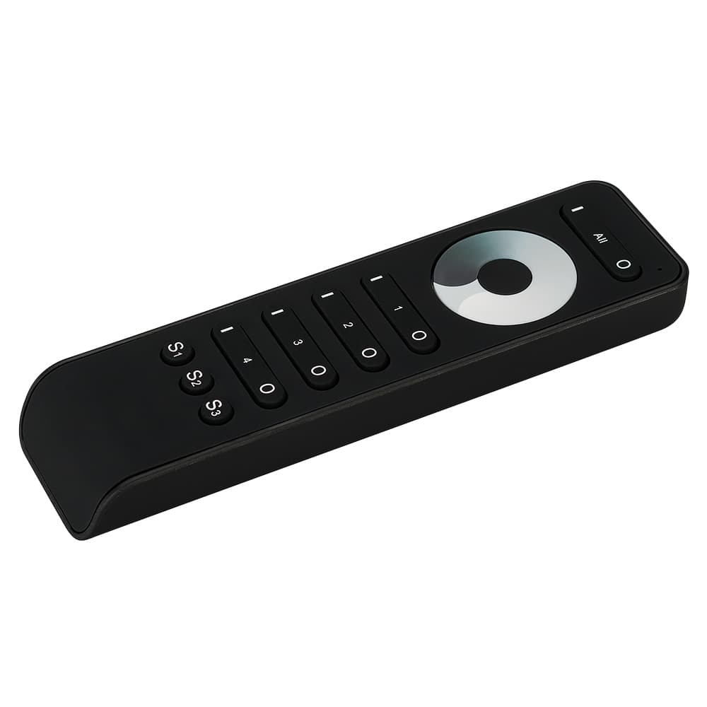 Пульт SMART-R33-DIM Black 4 зоны, 2.4G ARL