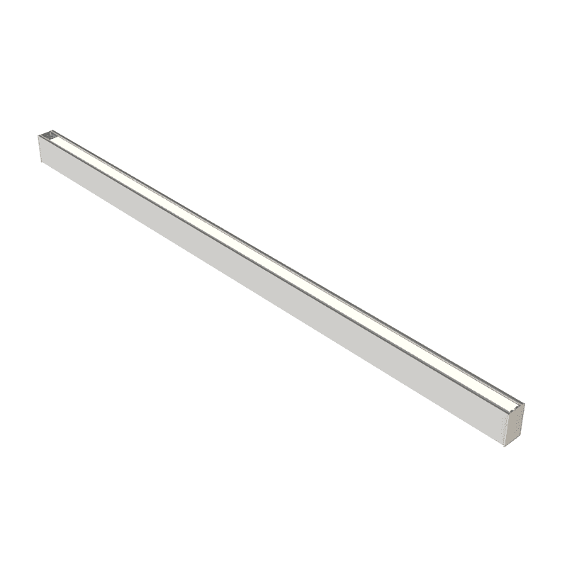 Светильник VARTON X-line 2 м 60 Вт Up&Down одиночный подвесной 1995x63x100 мм IP40 RAL9003 белый муар Tunable White (3000-6500 K) с рассеивателем OPAL с декоративным проводом 2 м и комплектом подвесов 2 м диммируемый по протоколу DALI