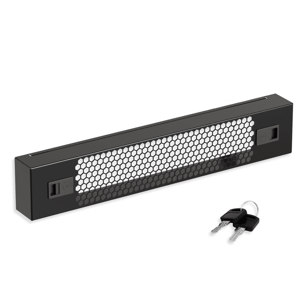 Экран защитный 2U. перфорированный 19 дюймов. черный RAL 9004 SYSMATRIX PS 0200.9000