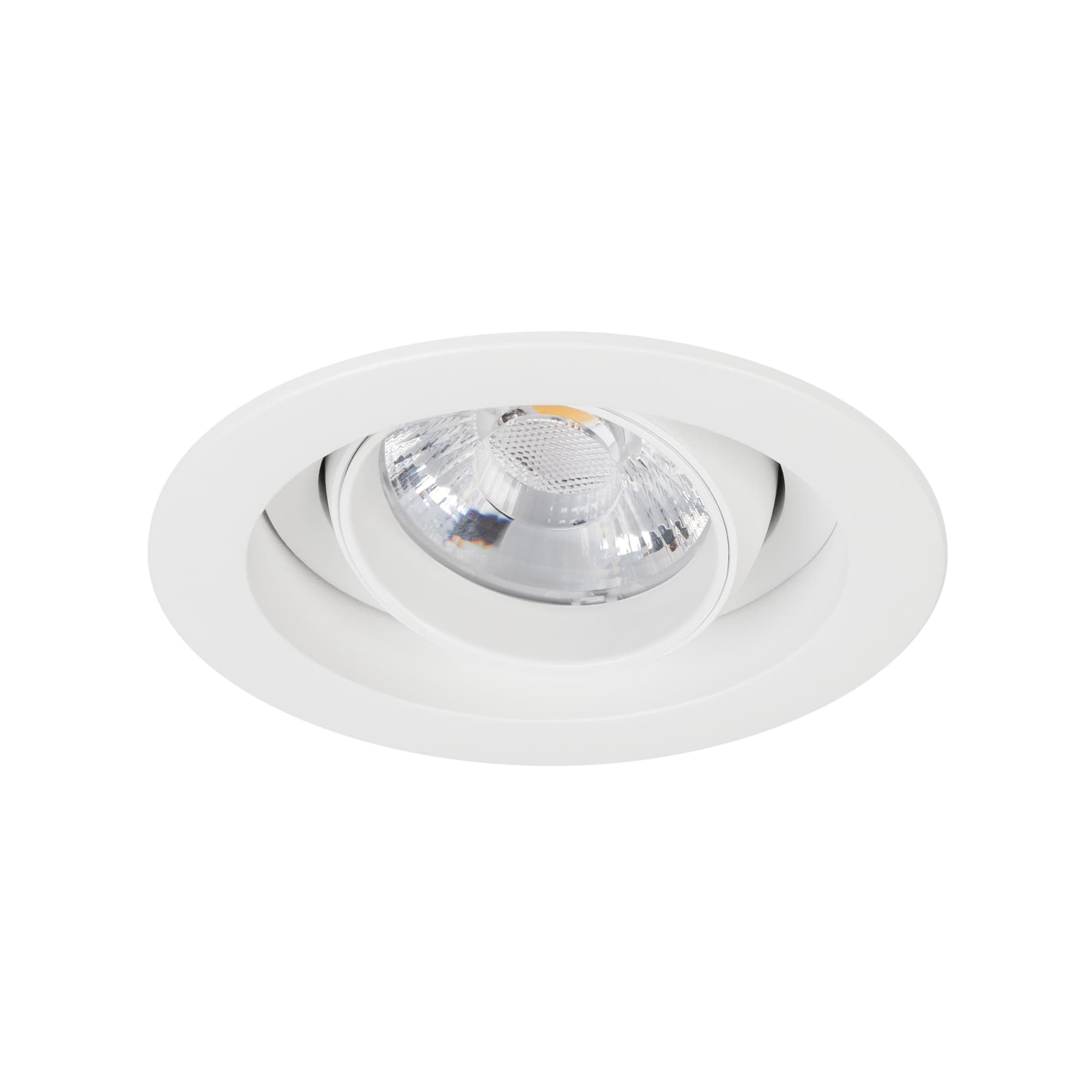 Светильник MS-VORTEX-BUILT-R90-12W Warm3000 (WH-WH, 20 deg, 230V) (ARL, IP20, металл, 5 лет)