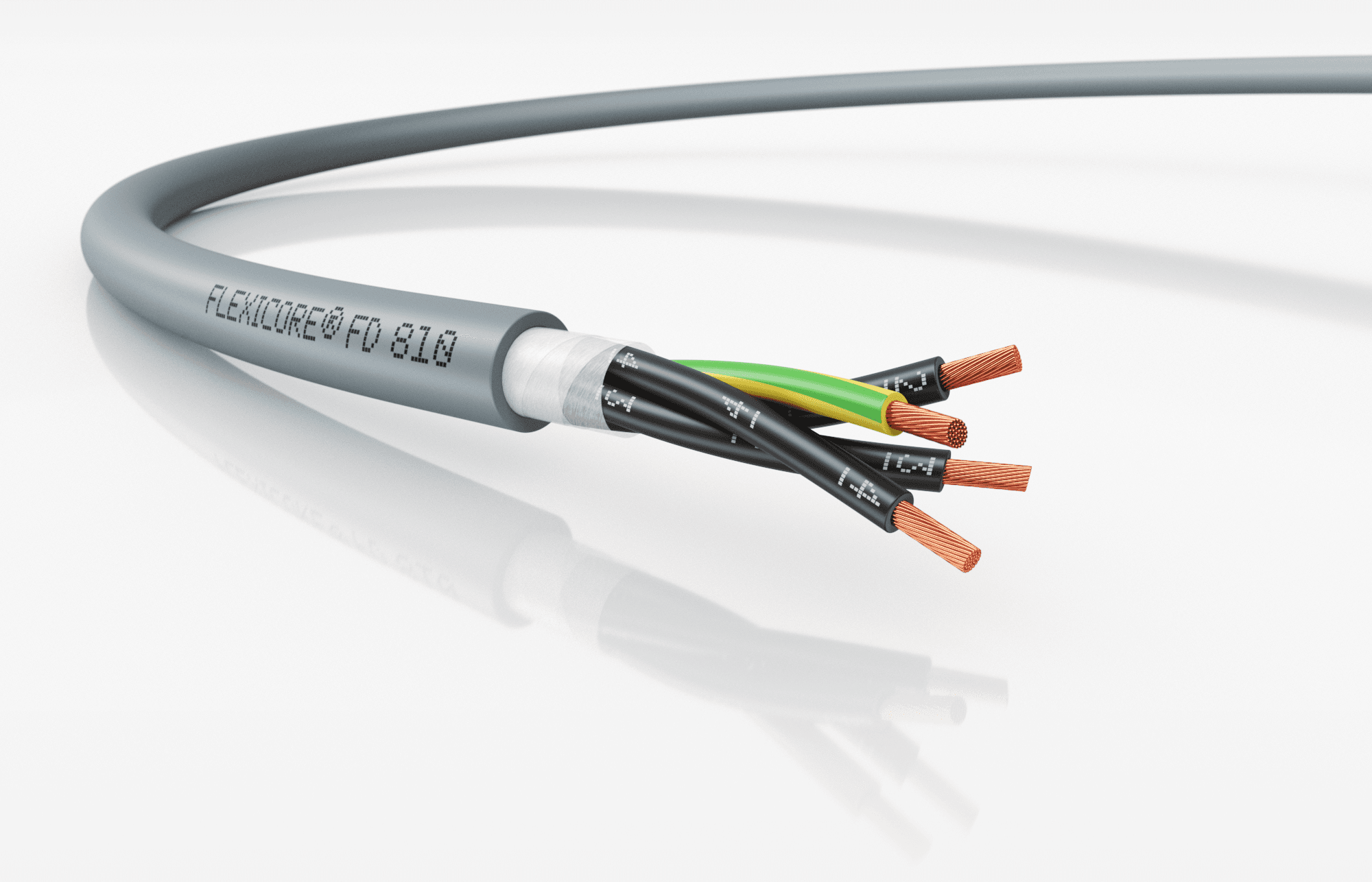 Кабель особогибкий FLEXICORE FD 810 0,6/1 кВ 4G10