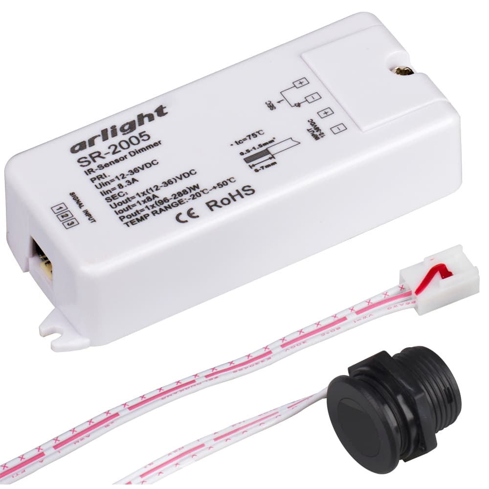Диммер SR-2005 (12-36V, 96-288W, IR-Sensor) (ARL)