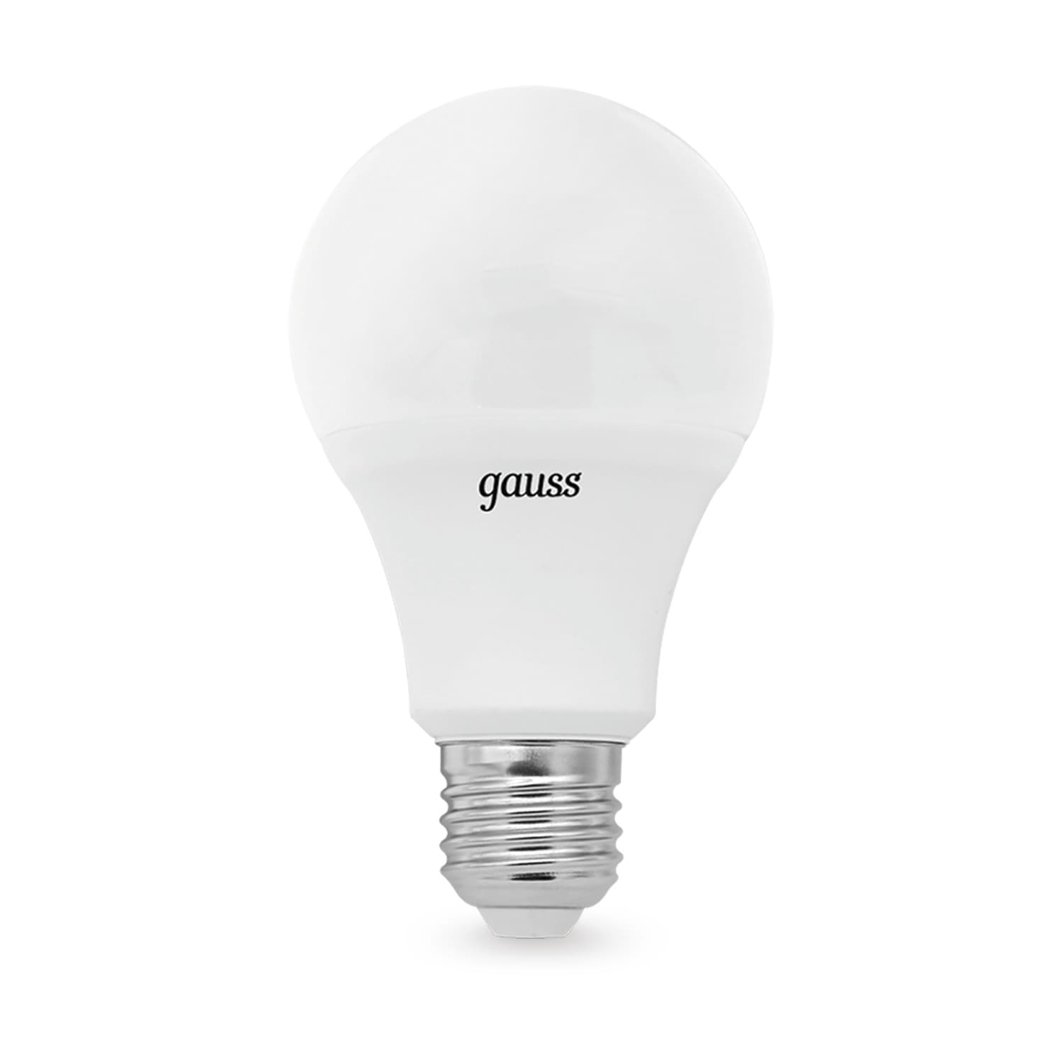 Лампа светодиодная LED 12 Вт 1200 лм 6500К А60 груша холодный E27 AC 220В Black