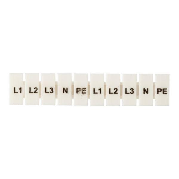 Маркеры для UT/ST/Push-in 2,5 с символами L1, L2, L3, N, PE (100 шт.) EKF