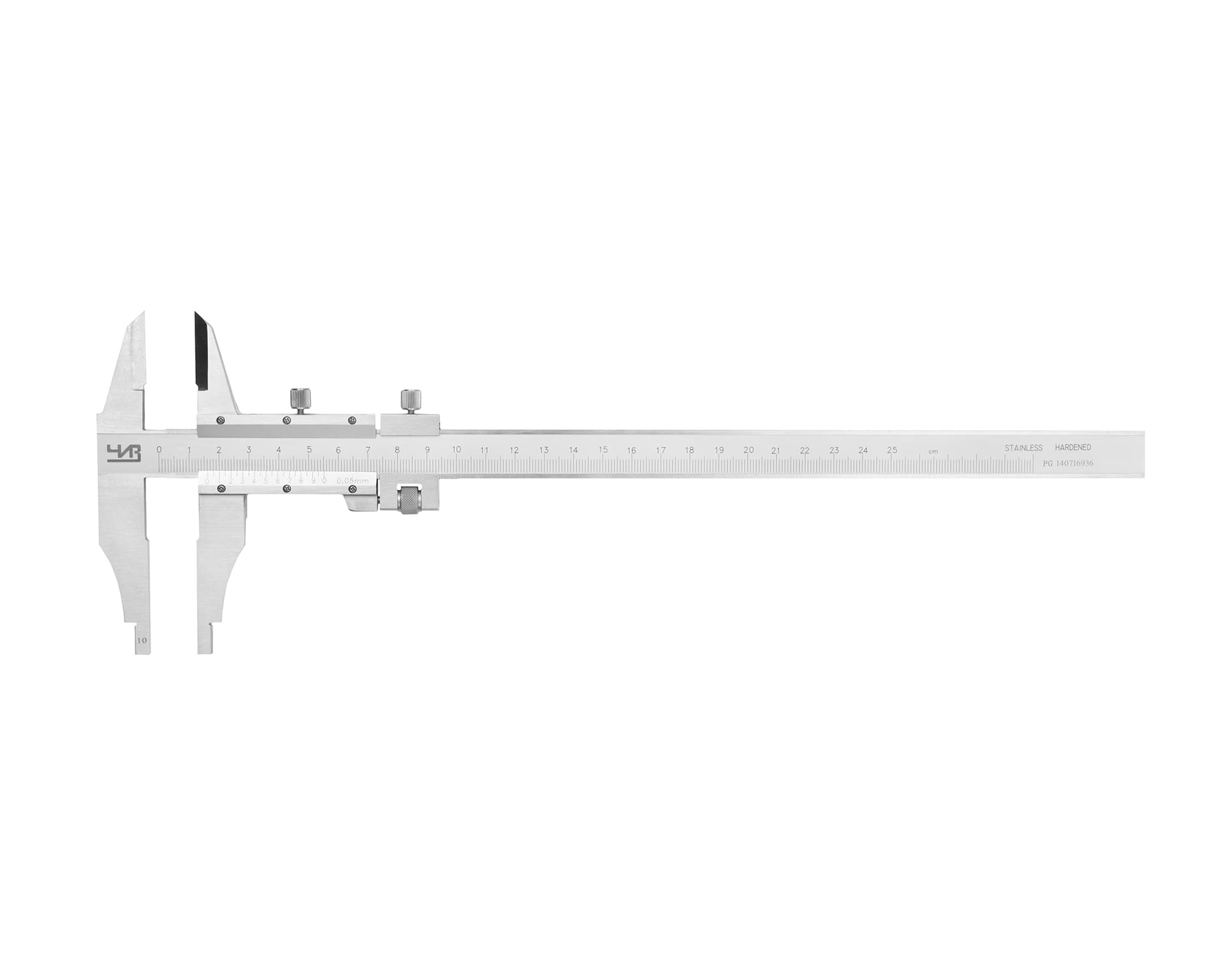 Штангенциркуль ШЦ-2- 250 0.05 губ.60мм PRO завод.поверка