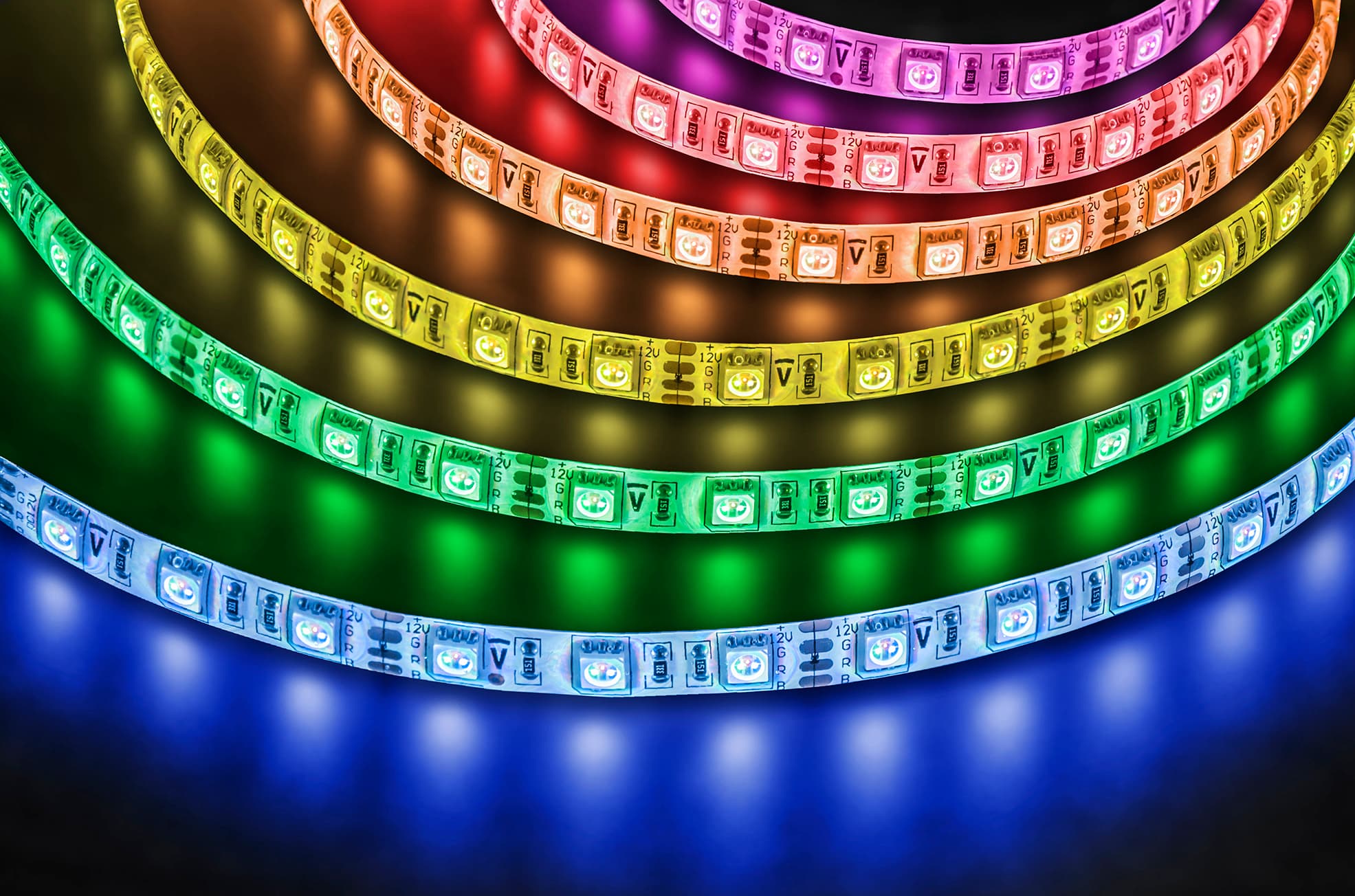 Лента светодиодная 14.4Вт/м 12В RGB IP65 60LED/м NLS-5050-Pro 5м