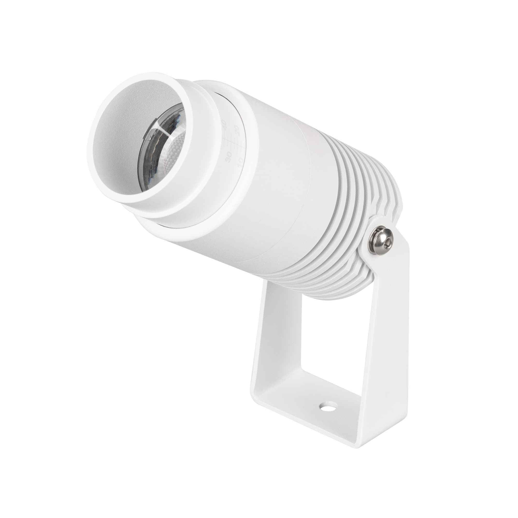 Светильник светодиодный ALT-RAY-ZOOM-R52-8W Warm3000 (WH, 10-40 deg, 230 В) (ARL, IP67 Металл, 3 года)