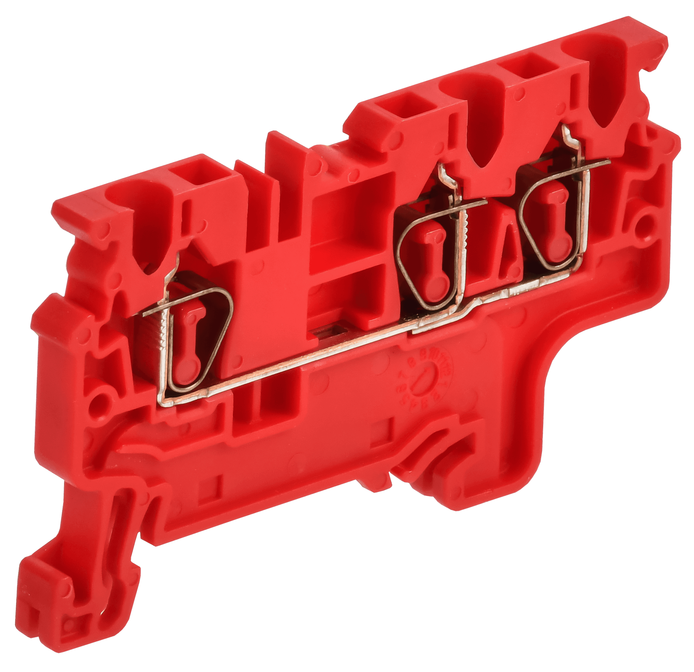 ARMAFIX Клемма пружинная CX2.5-3 трехконтактная красная IEK