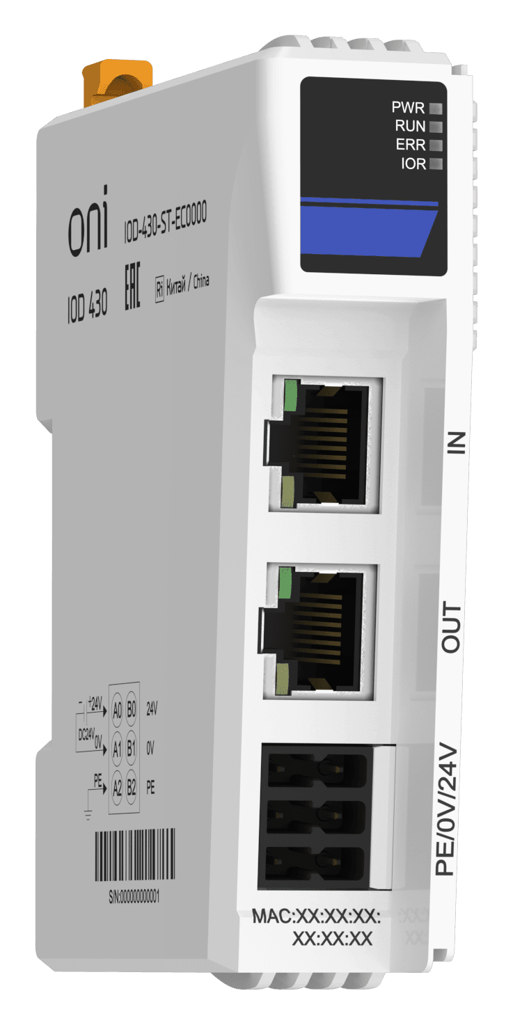 IOD 430 Набор модулей EtherCAT ONI