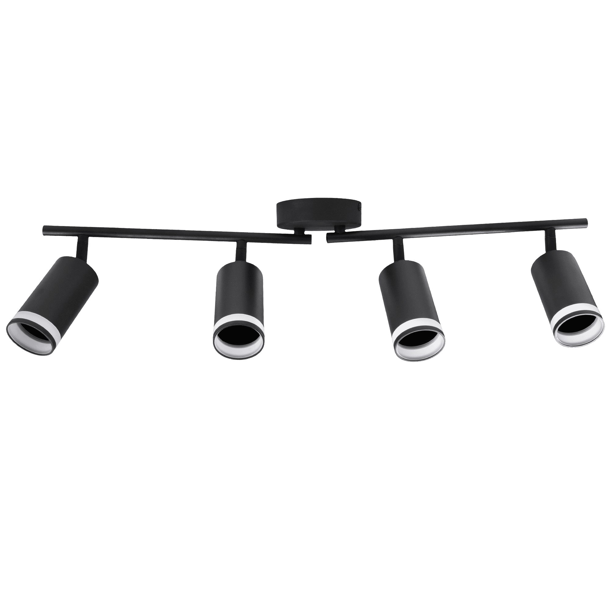 Светильник декоративный ДПО 0204 4xGU10 черный 230V IP20 JazzWay