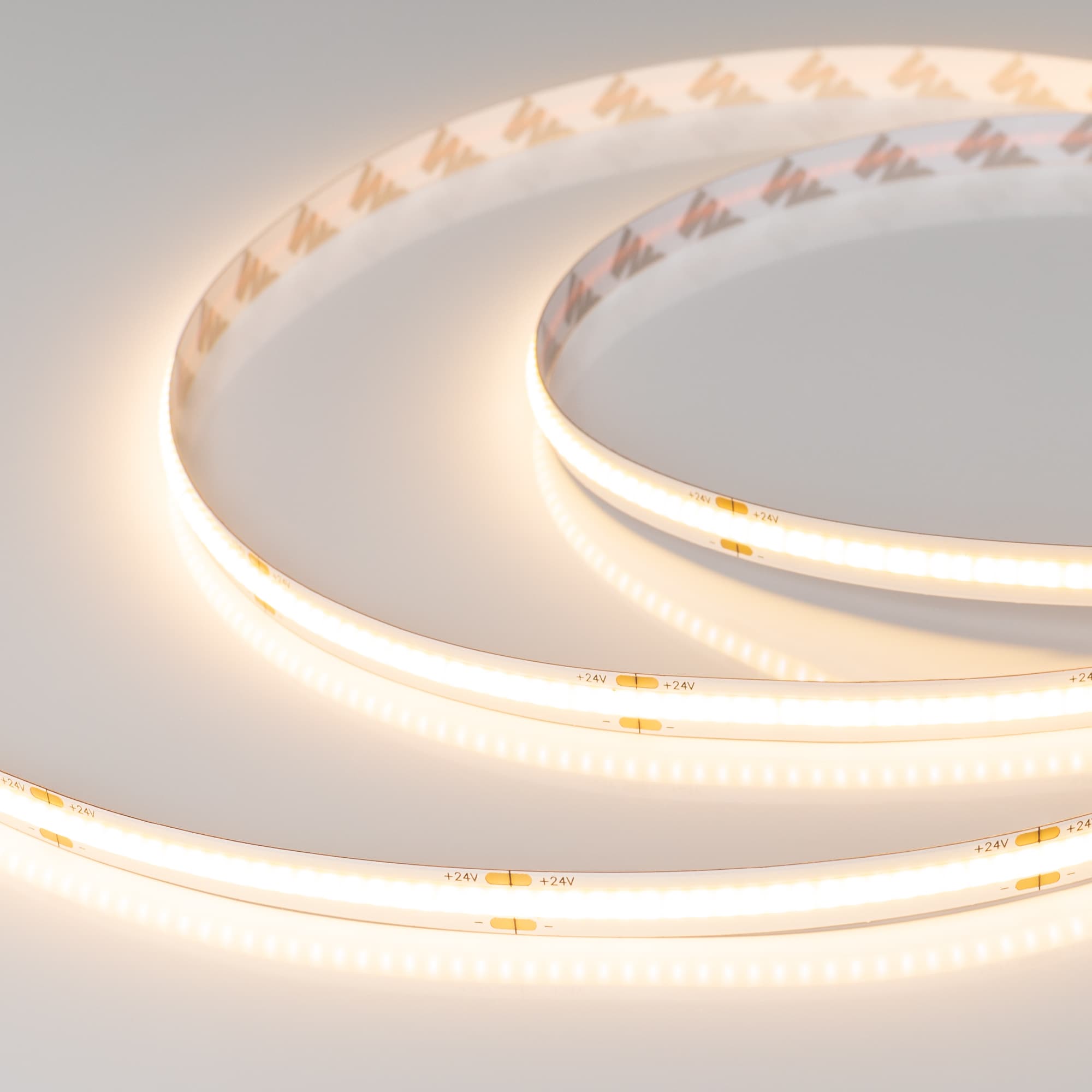 Лента светодиодная 11.5 Вт/м 24В 3000K IP20 378LED/м COB-X378-8mm CSP 5 м