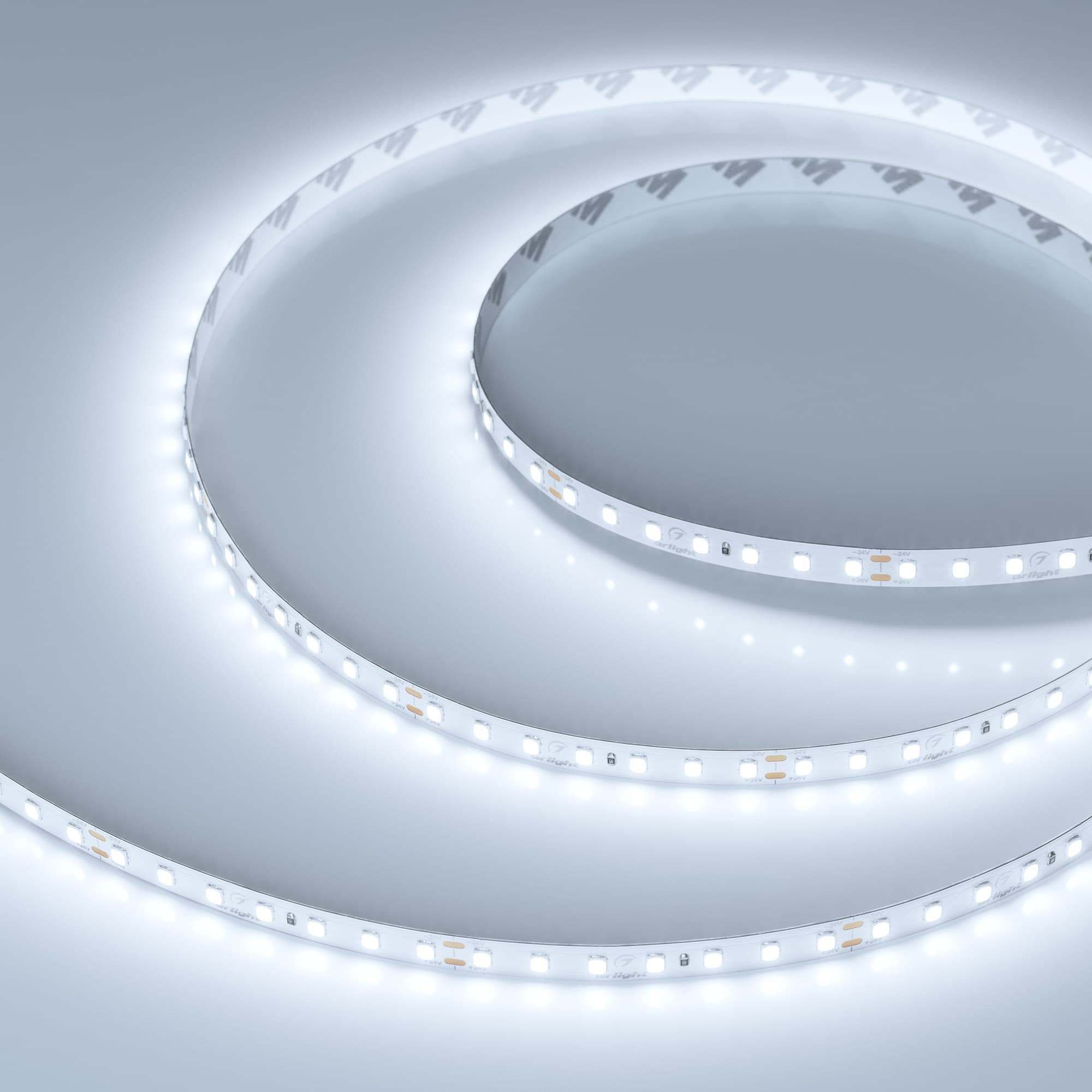 Лента светодиодная 12 Вт/м 24В 6000K IP20 112LED/м UL-A112-8mm SMD 2835 5 м