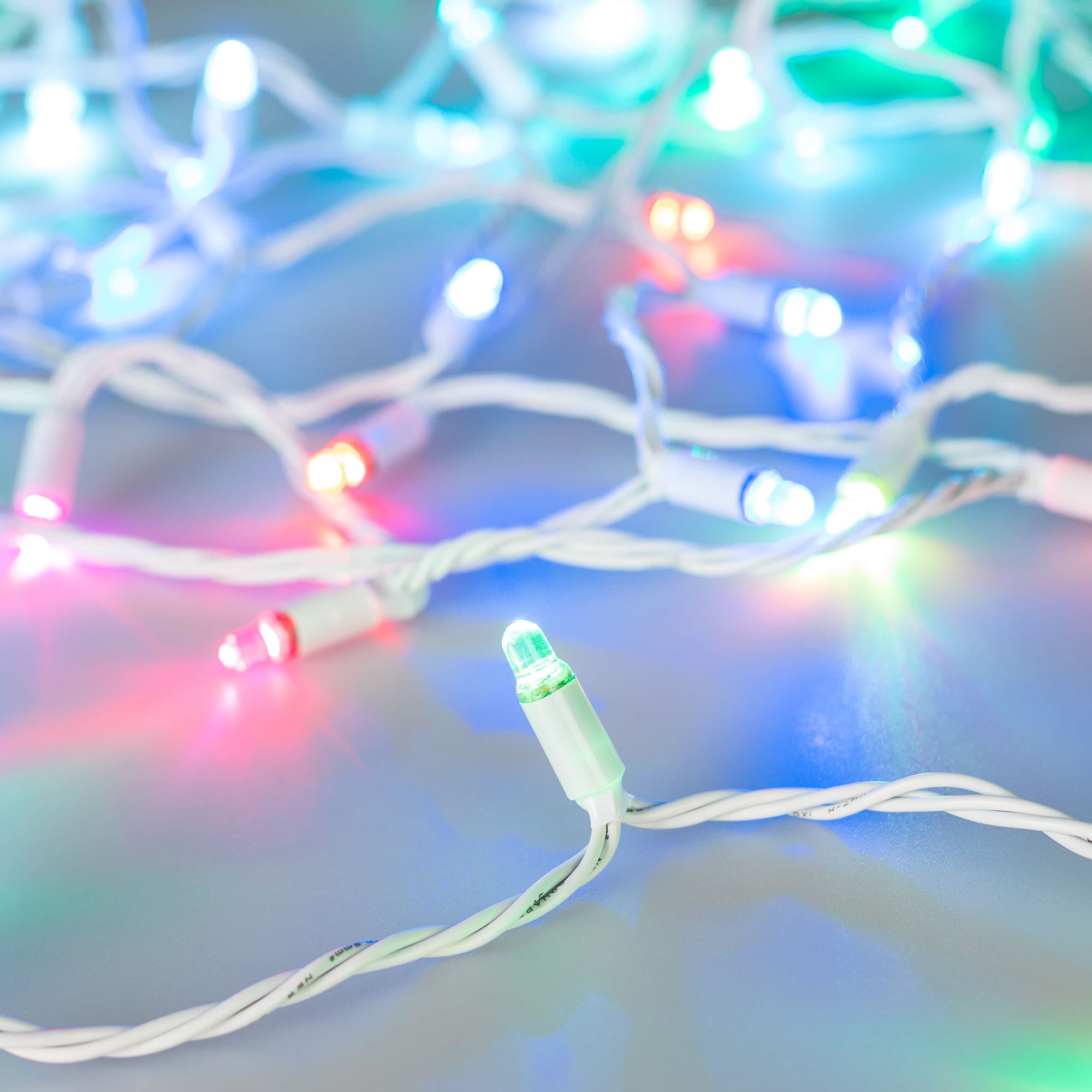 Гирлянда светодиодная декоративная ARD-STRING-CLASSIC-15000-WHITE-100LED-LIVE RGB-SPI 12V, 53W ARDCL, IP65