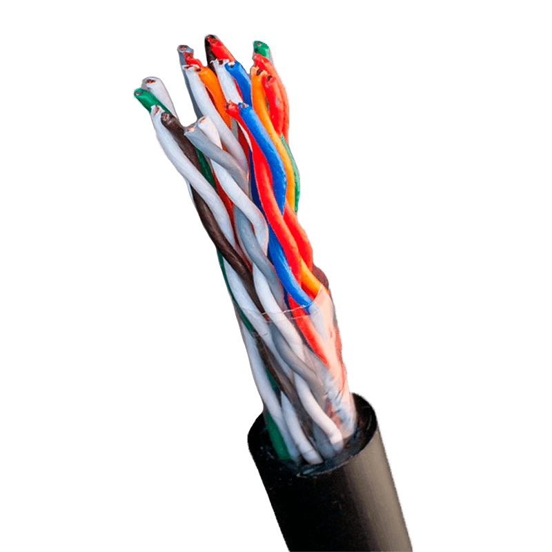 Витая пара U/UTP кат 5e 10x2xAWG24 Cu PE OUT 305м (RUS)