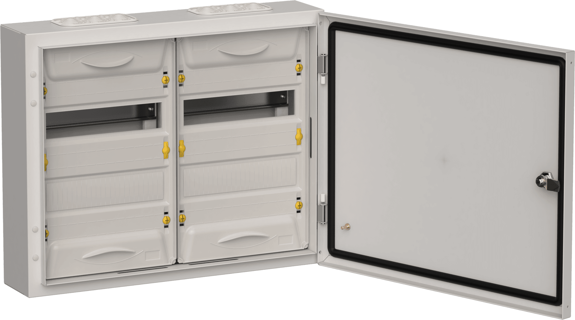 TITAN 5 Корпус металлический ЩРн-48 (2х24) 460х570х140 IP54 сер
