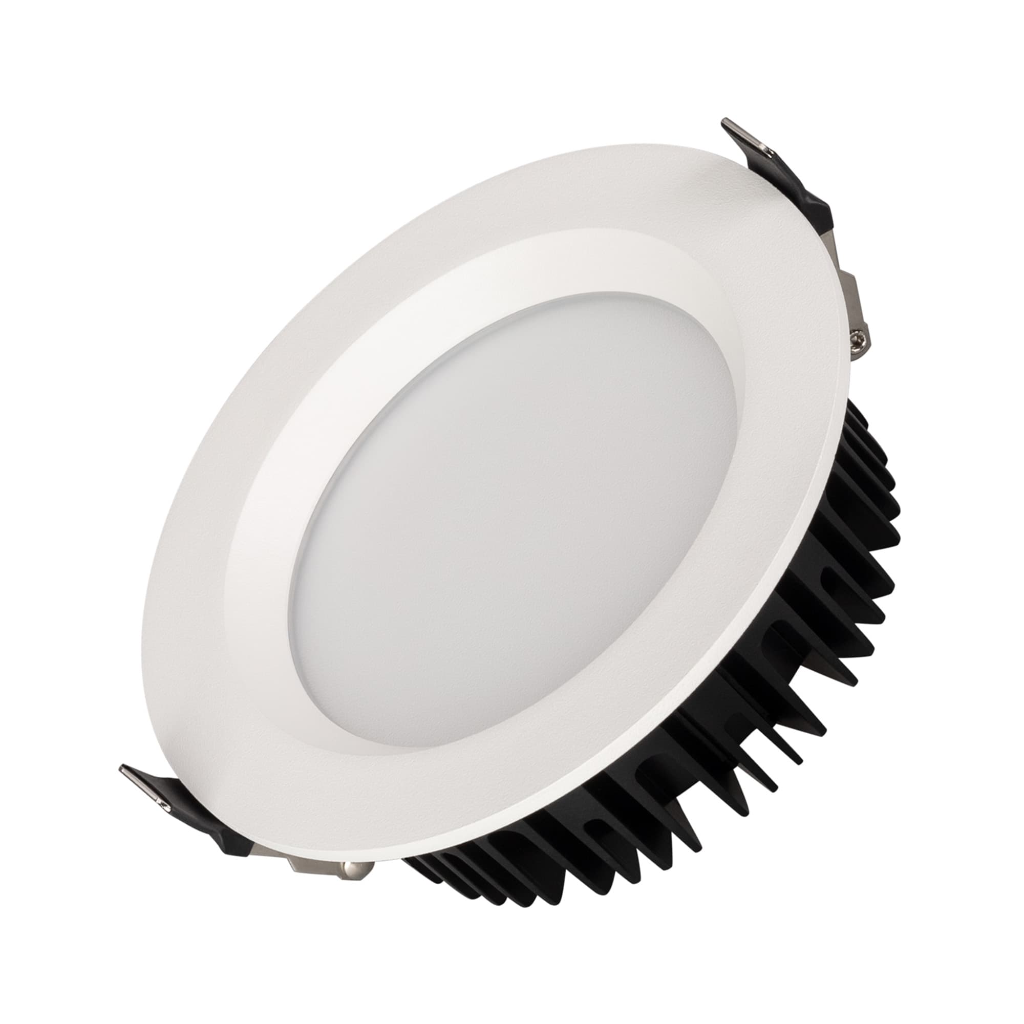 Светильник MS-MIST-BUILT-R187-21W Warm3000 WH 110 deg 230V IP54 металл 5 лет