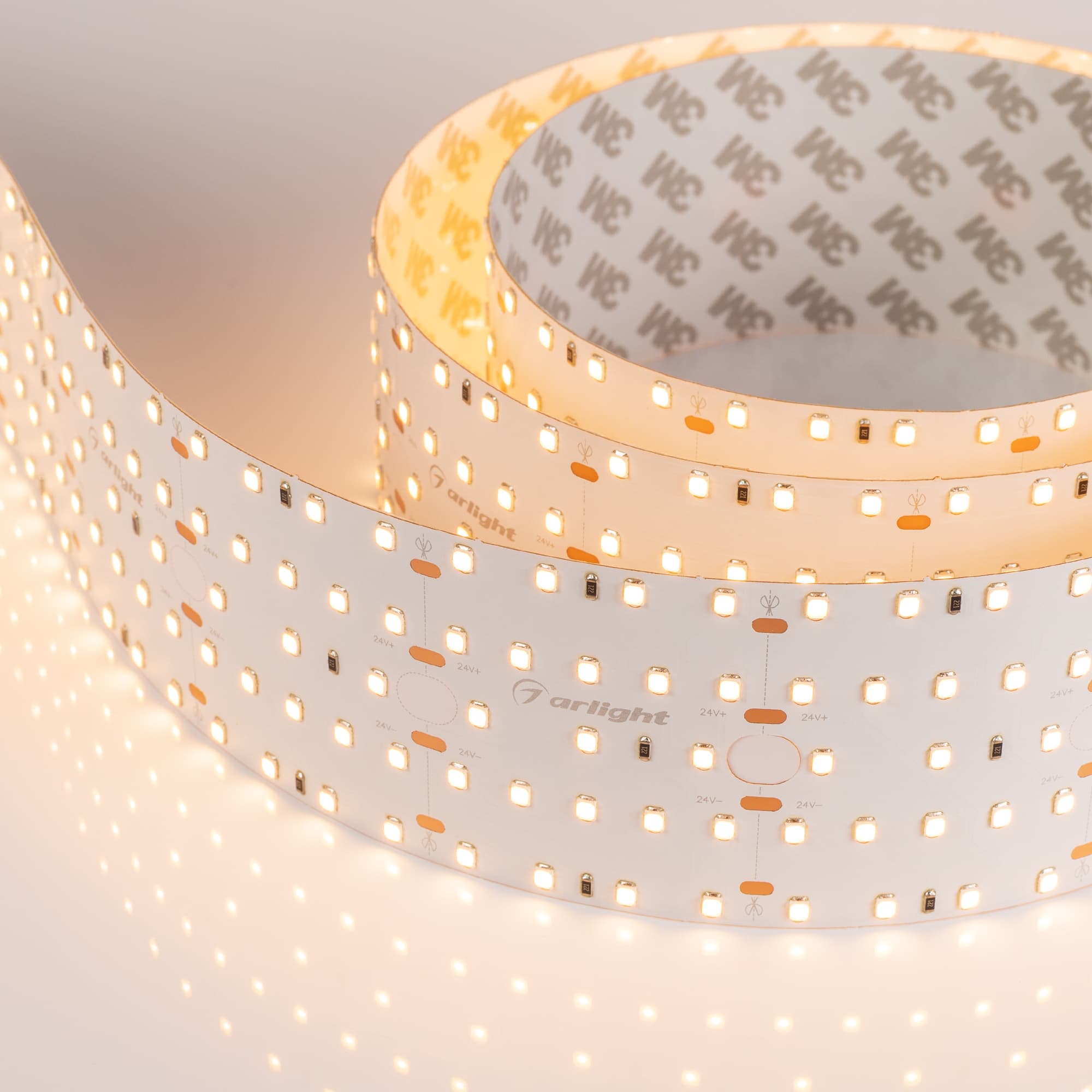 Лента светодиодная 30 Вт/м 24В IP20 3000K 420LED/м S2-A420-59mm SMD 2835 2.5 м