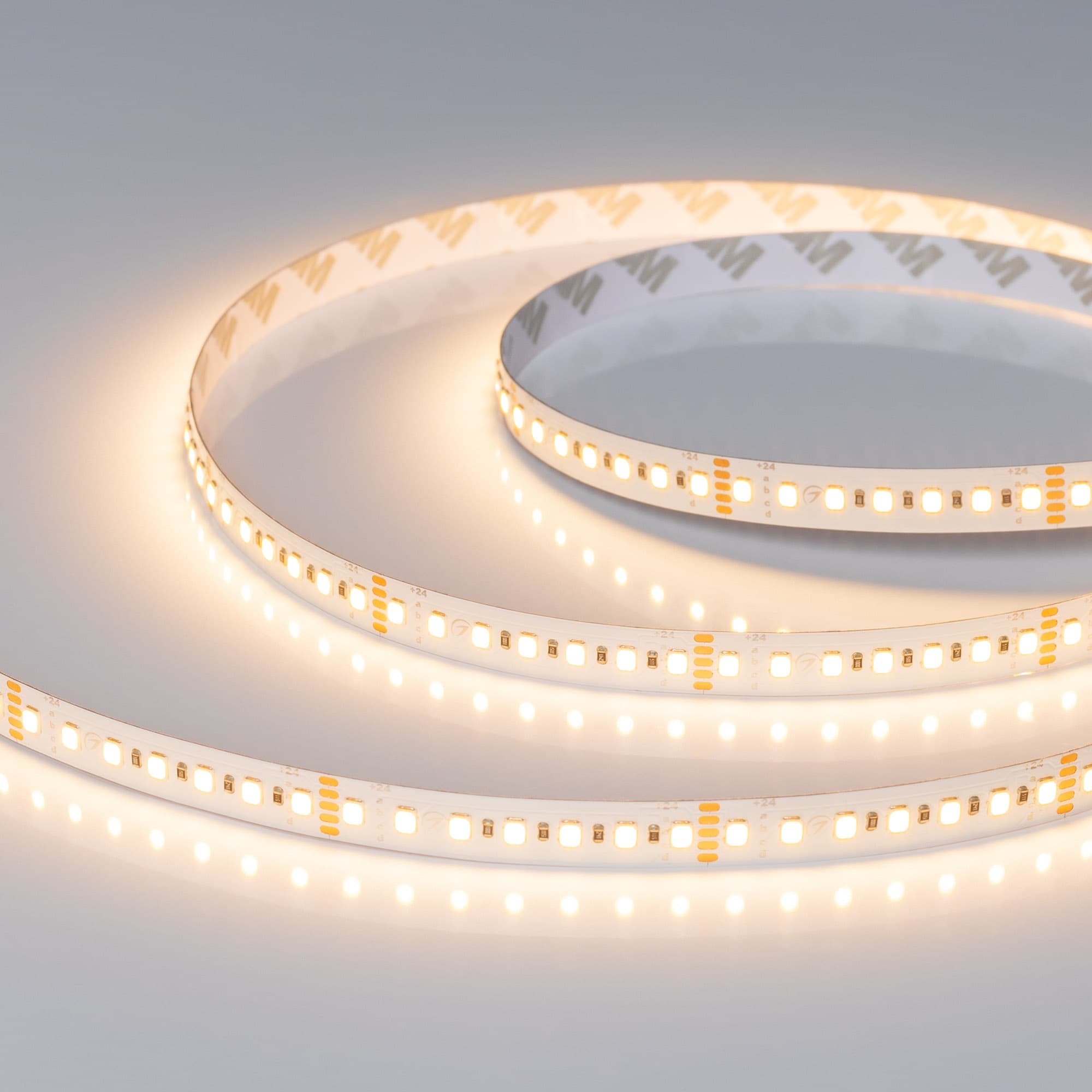 Лента светодиодная 20Вт/м 24В 2700K IP20 140LED/м UL-A140-10mm SMD 2835 5м