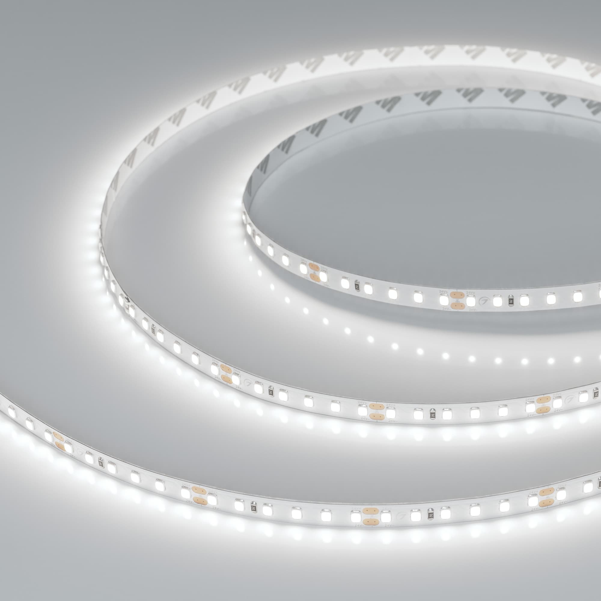 Лента светодиодная 14,4 Вт/м 24В IP20 5000K 120LED/м UL-A120-8mm SMD 2835 5 м