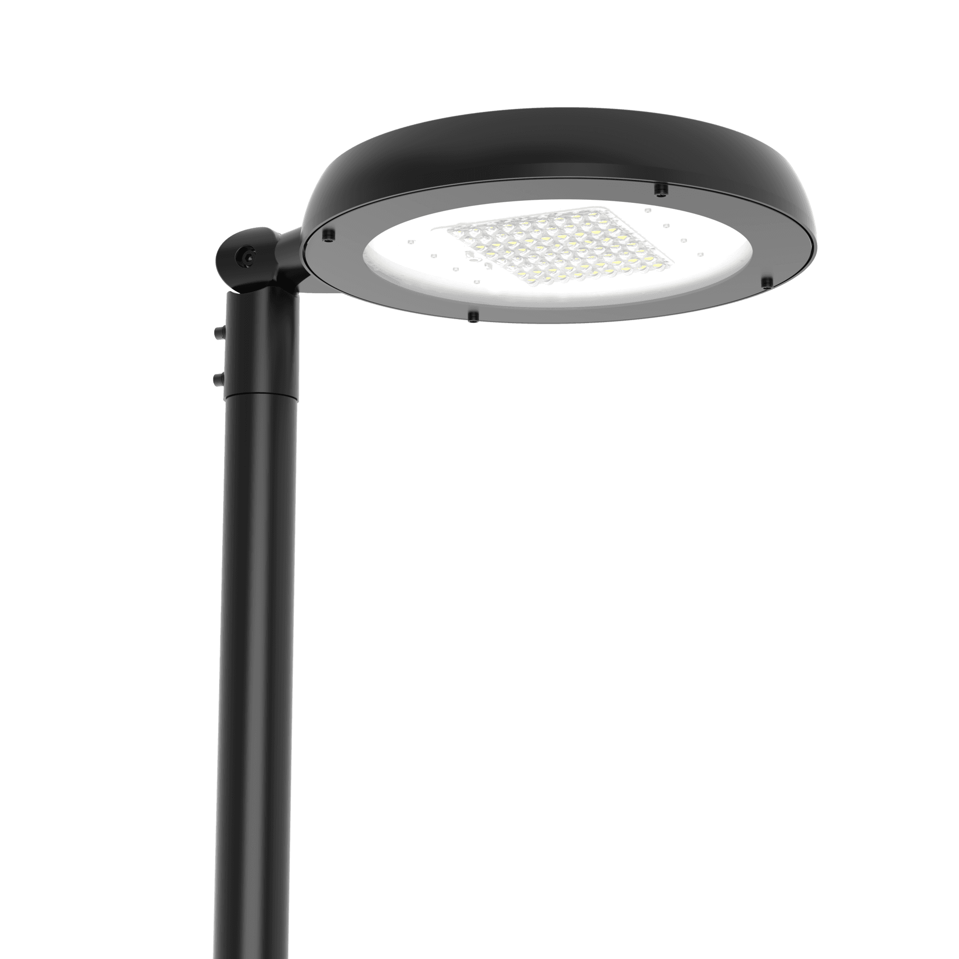 Светильник светодиодный IONIK Console парк 60 Вт Garden 4000К IP66 RAL9005 черный