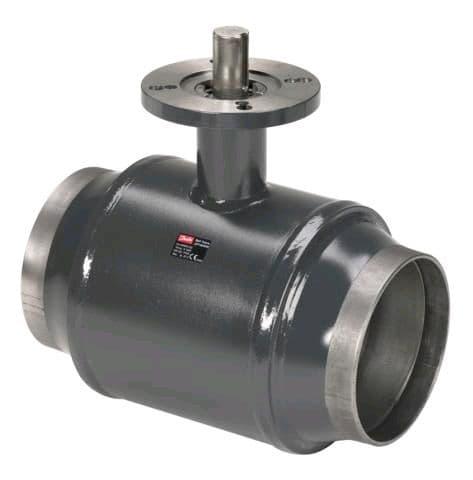 Кран шаровой WW DN150 PN25 GF (приварной, под привод, стандартный проход)