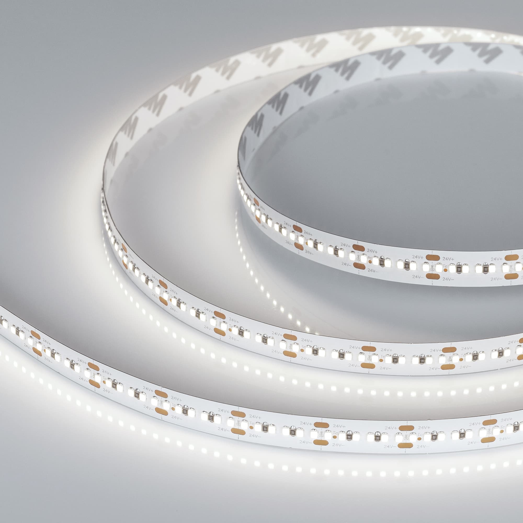 Лента светодиодная 21,6 Вт/м 24В IP20 5000K 300LED/м MICROLED-M300-10mm SMD 2216 5 м