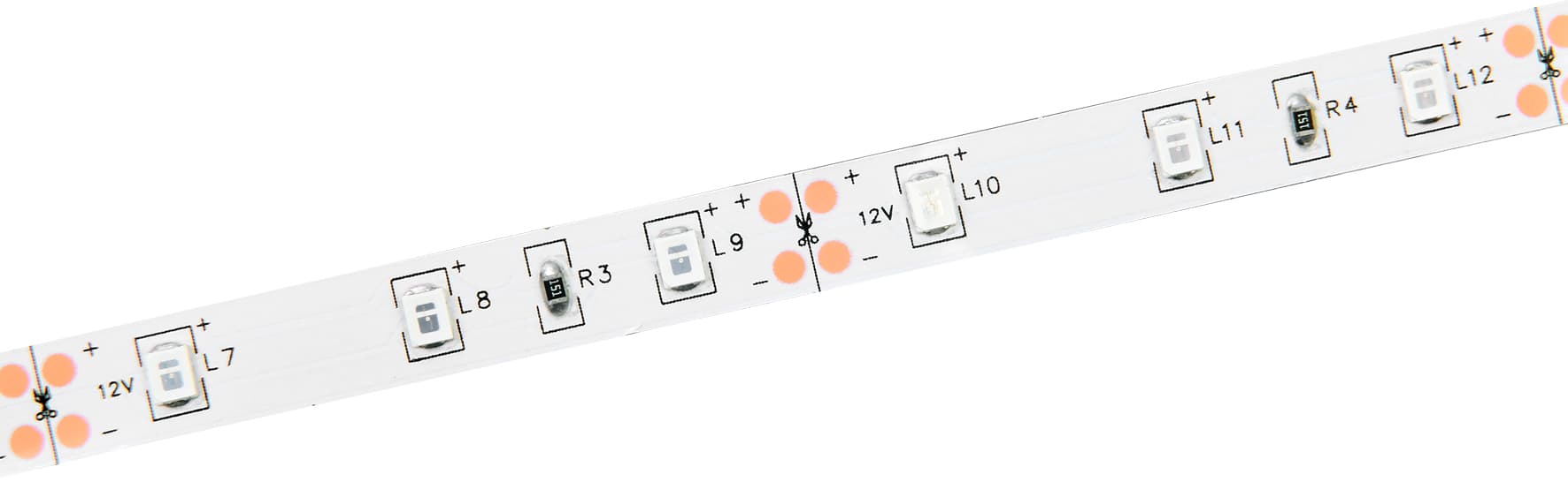 Лента светодиодная 5м LSR-2835B60 4,8Вт/м 12В IP20 60LED/м