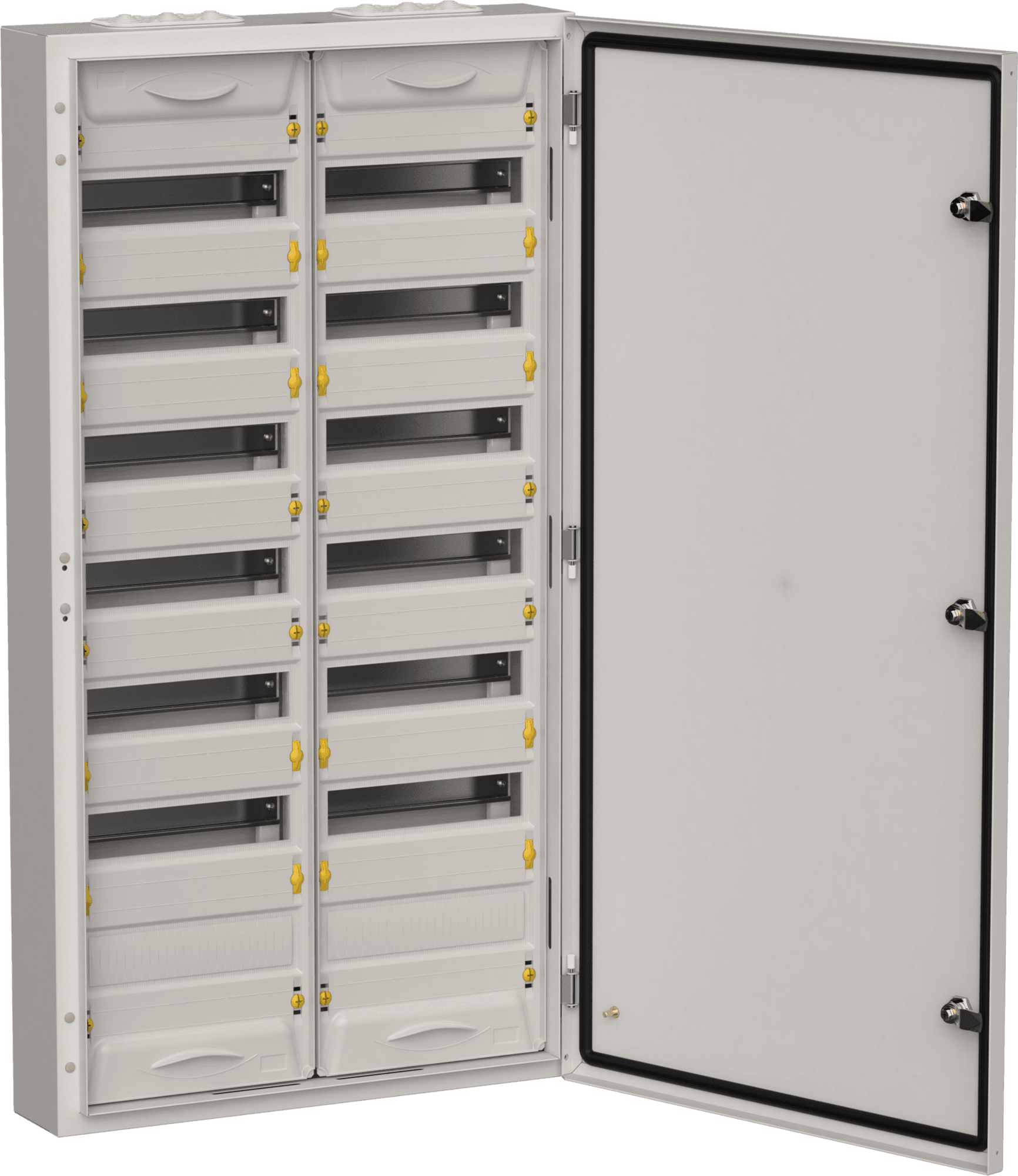 TITAN 5 Корпус металлический ЩРн-168 (2х84) 1085х570х140 IP54 сер