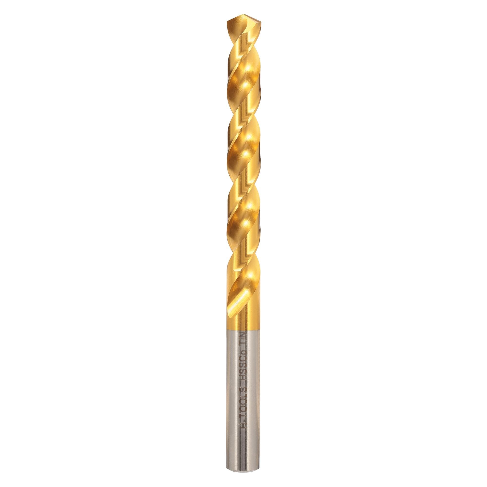 Сверло по металлу 8,5x117/75мм DIN338 HSSE-Co5 TiN 130°