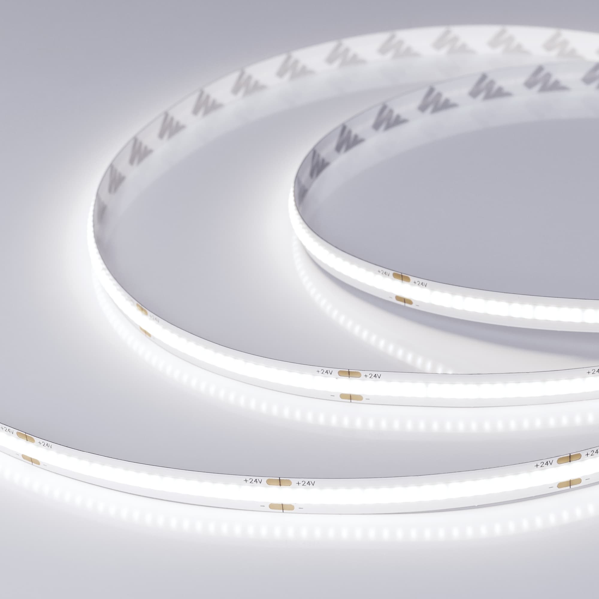 Лента светодиодная 11 Вт/м 24В IP20 6000K 378LED/м COB-X378-8mm CSP 5 м